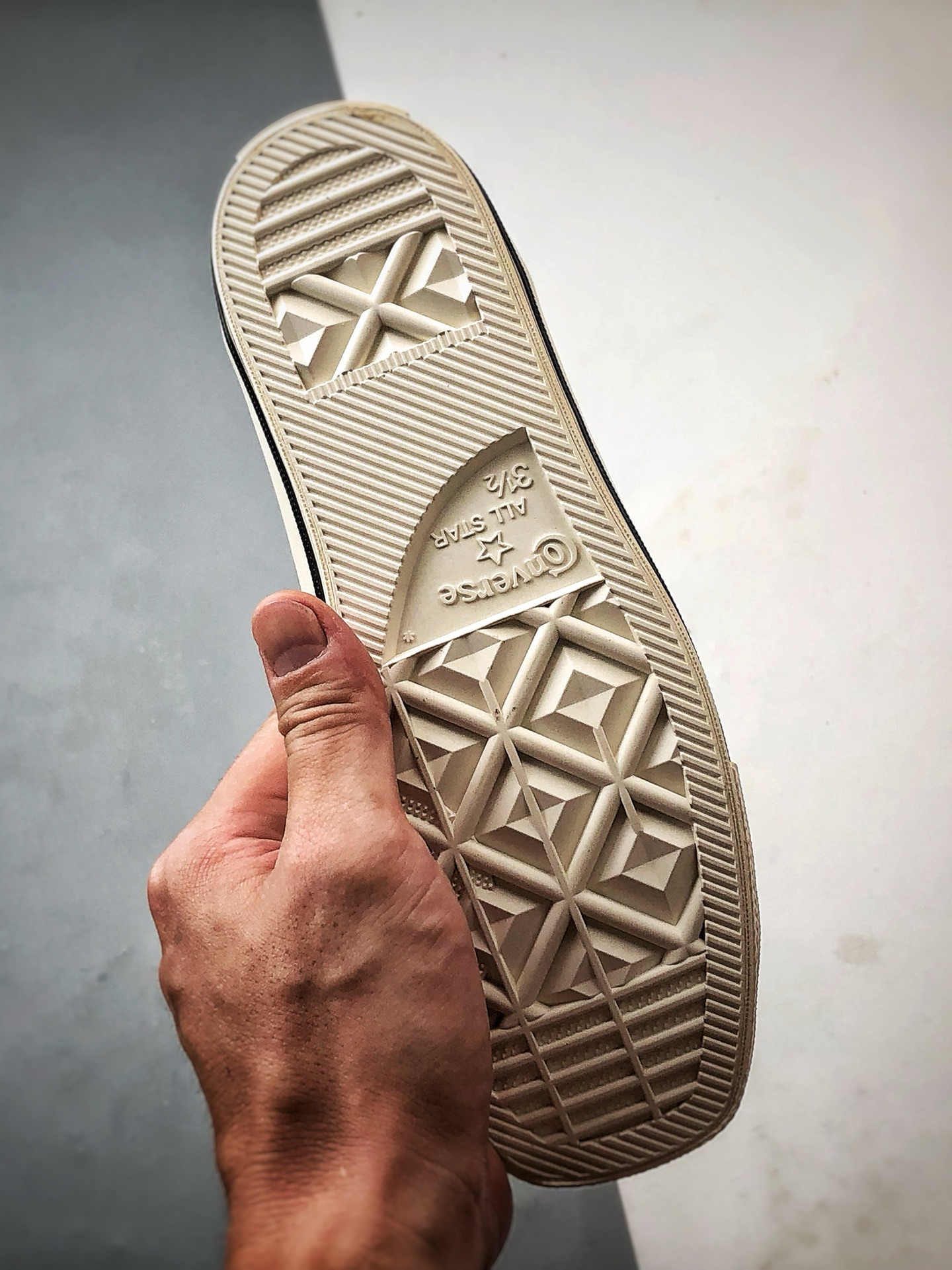 150 Converse All Star SQUARETOE OX 灰褐色 匡威新款 日本限定新款方头系列休闲帆布鞋 31316152