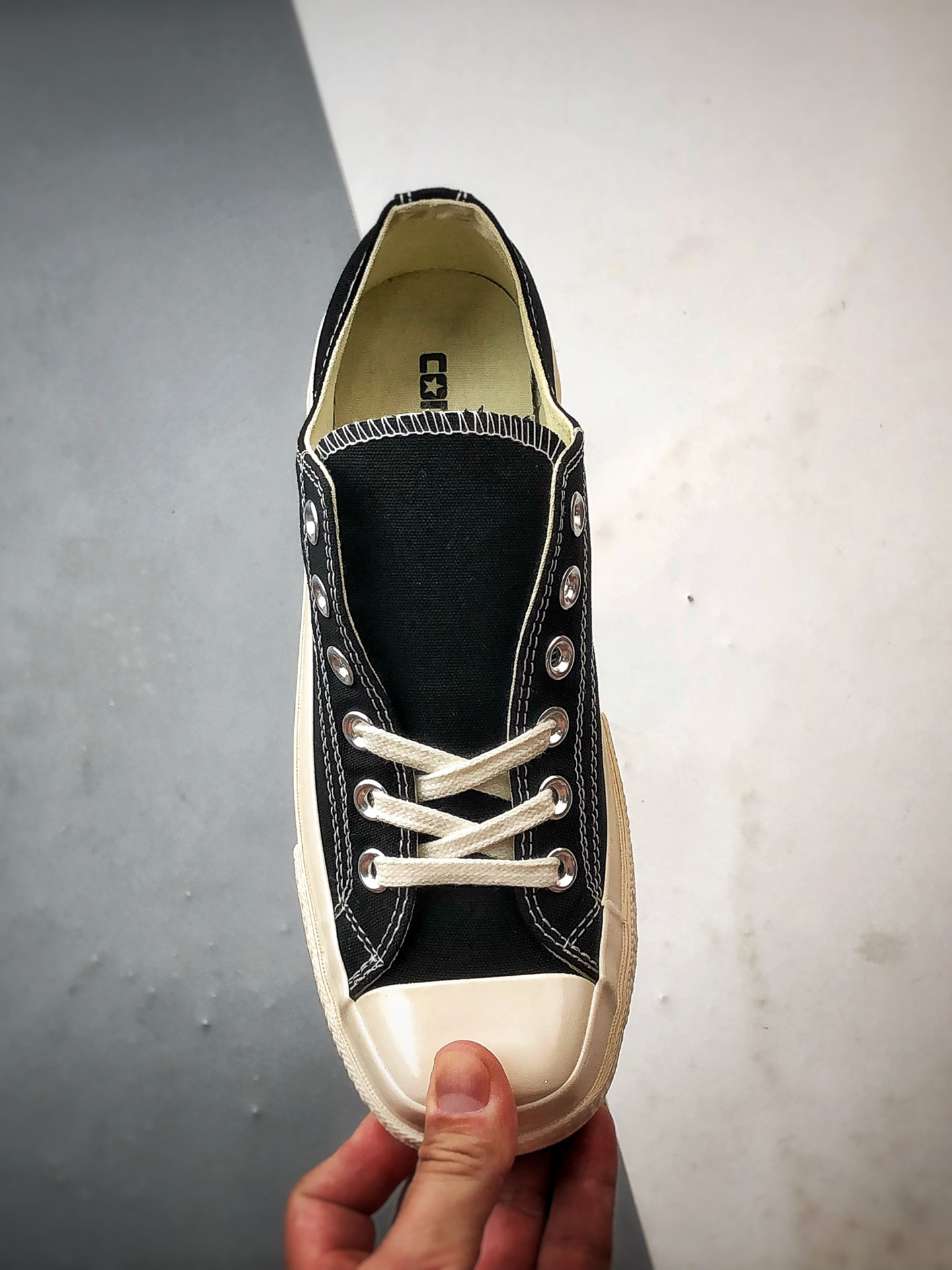 150 Converse All Star SQUARETOE OX 黑白 匡威新款 日本限定新款方头系列休闲帆布鞋 31316070