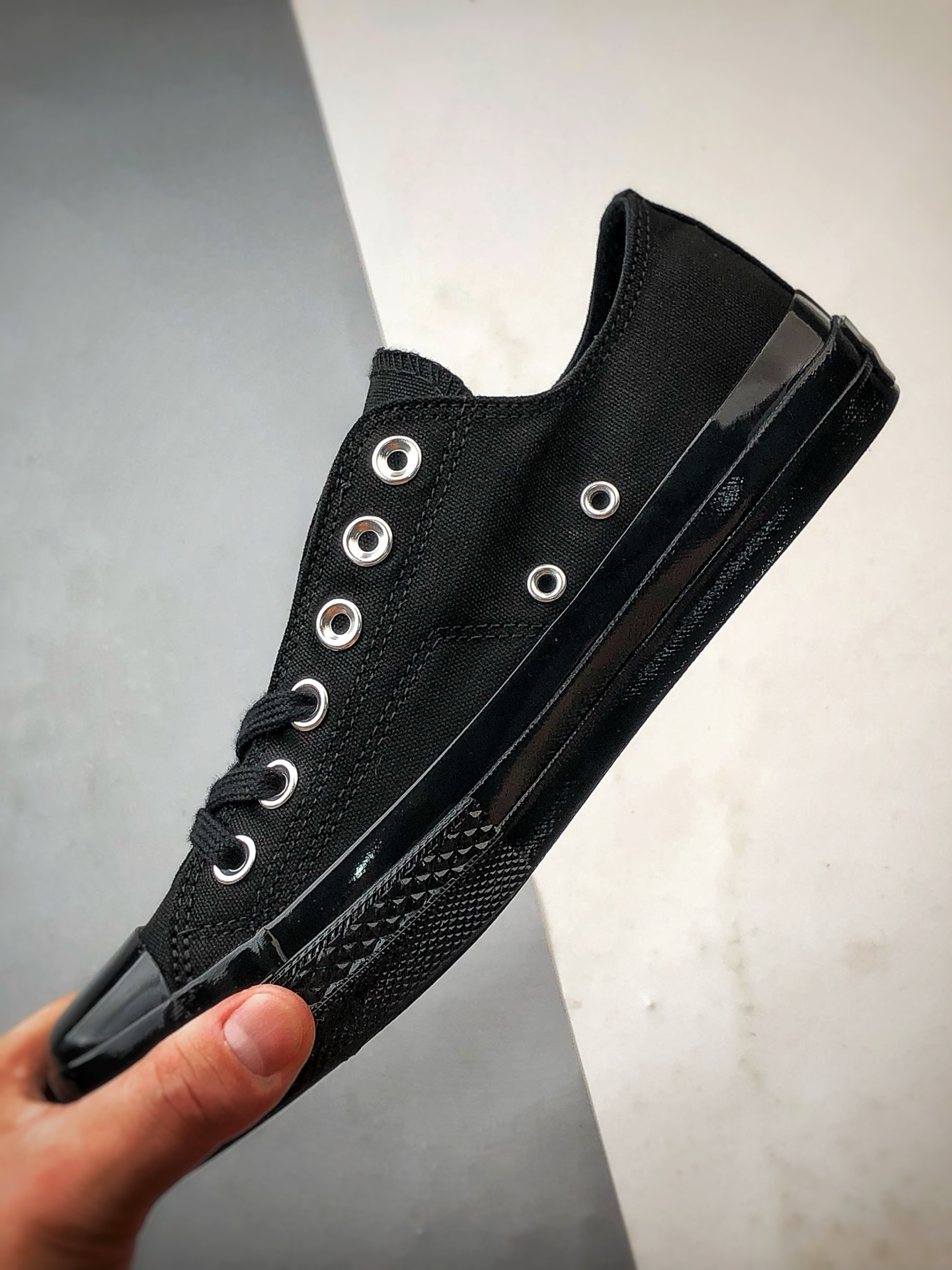 150 Converse All Star SQUARETOE OX 黑武士 匡威新款 日本限定新款方头系列休闲帆布鞋 31316072