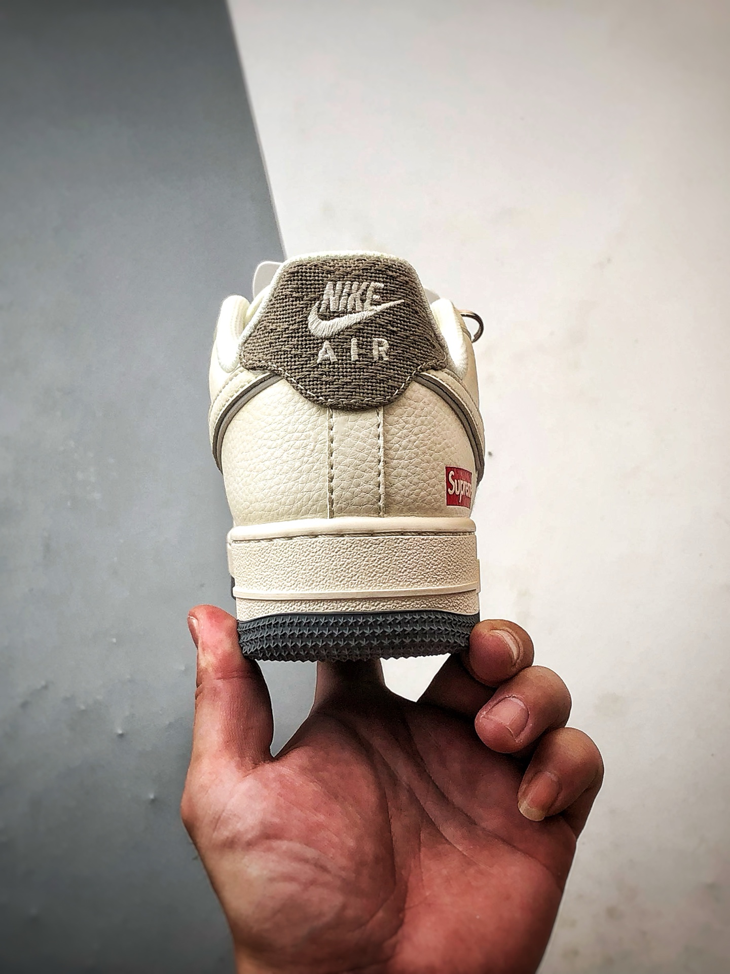 Sup x Air Force 1 Low 米灰褐织布 XX3168-210