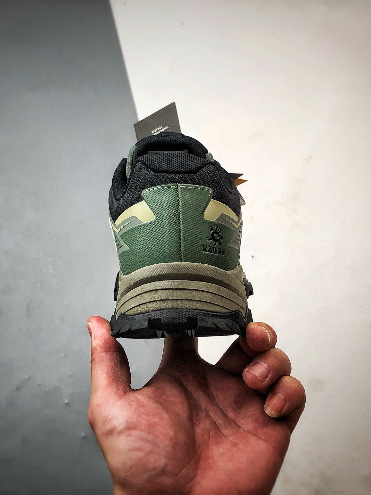 280 凯乐石KAILAS 远征5 FLT 荒野绿 户外低帮防水登山徒步运动鞋