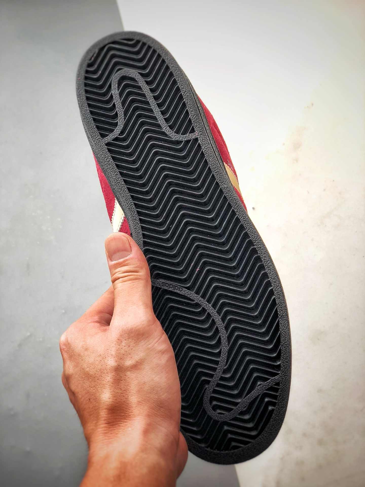 AD Originals Superstar 2 深红色贝壳头 JQ3220