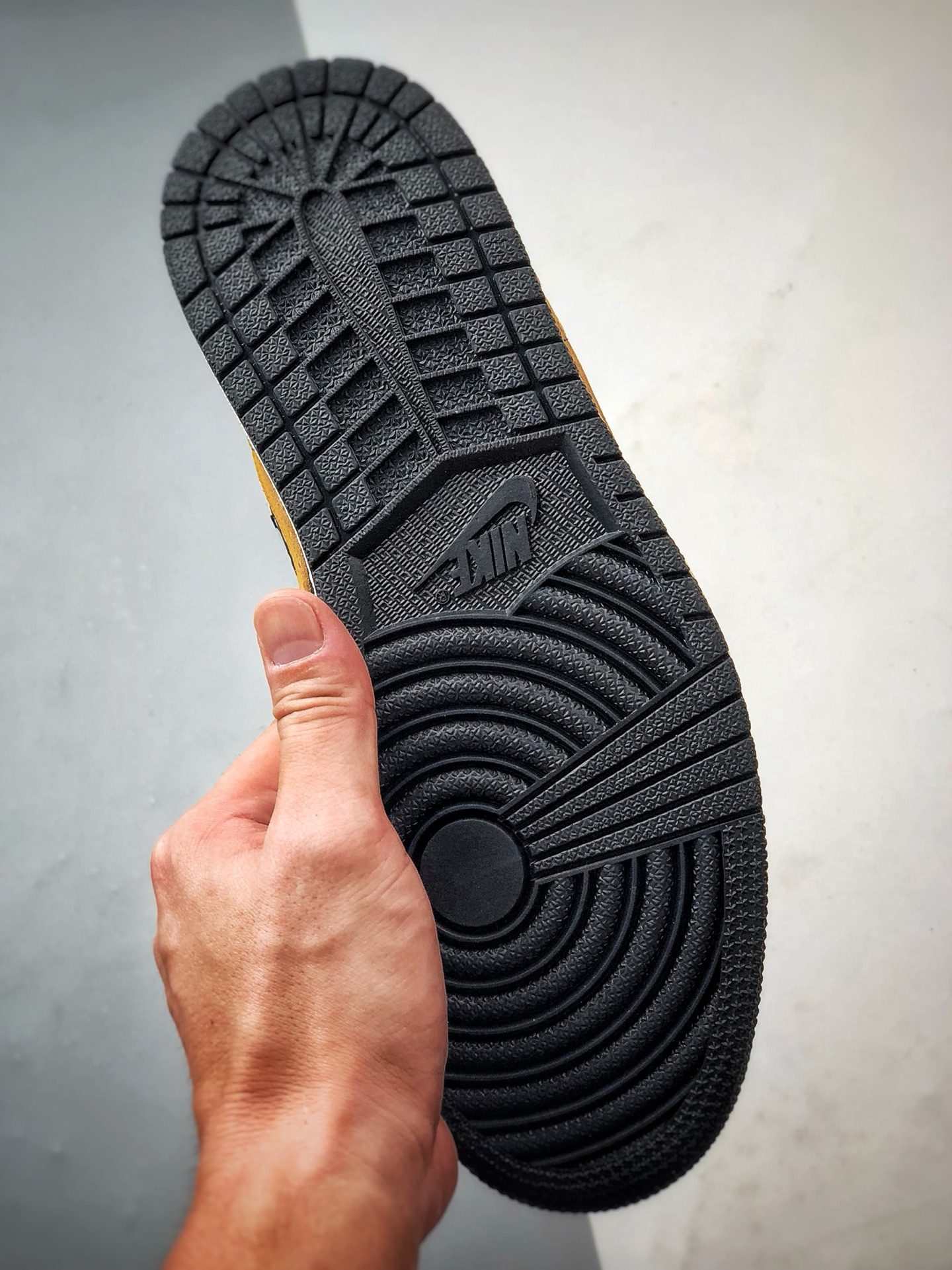 Air Jordan 1 Low ”高端定制” 北面印花拼接白黑土黄 LD2025-001