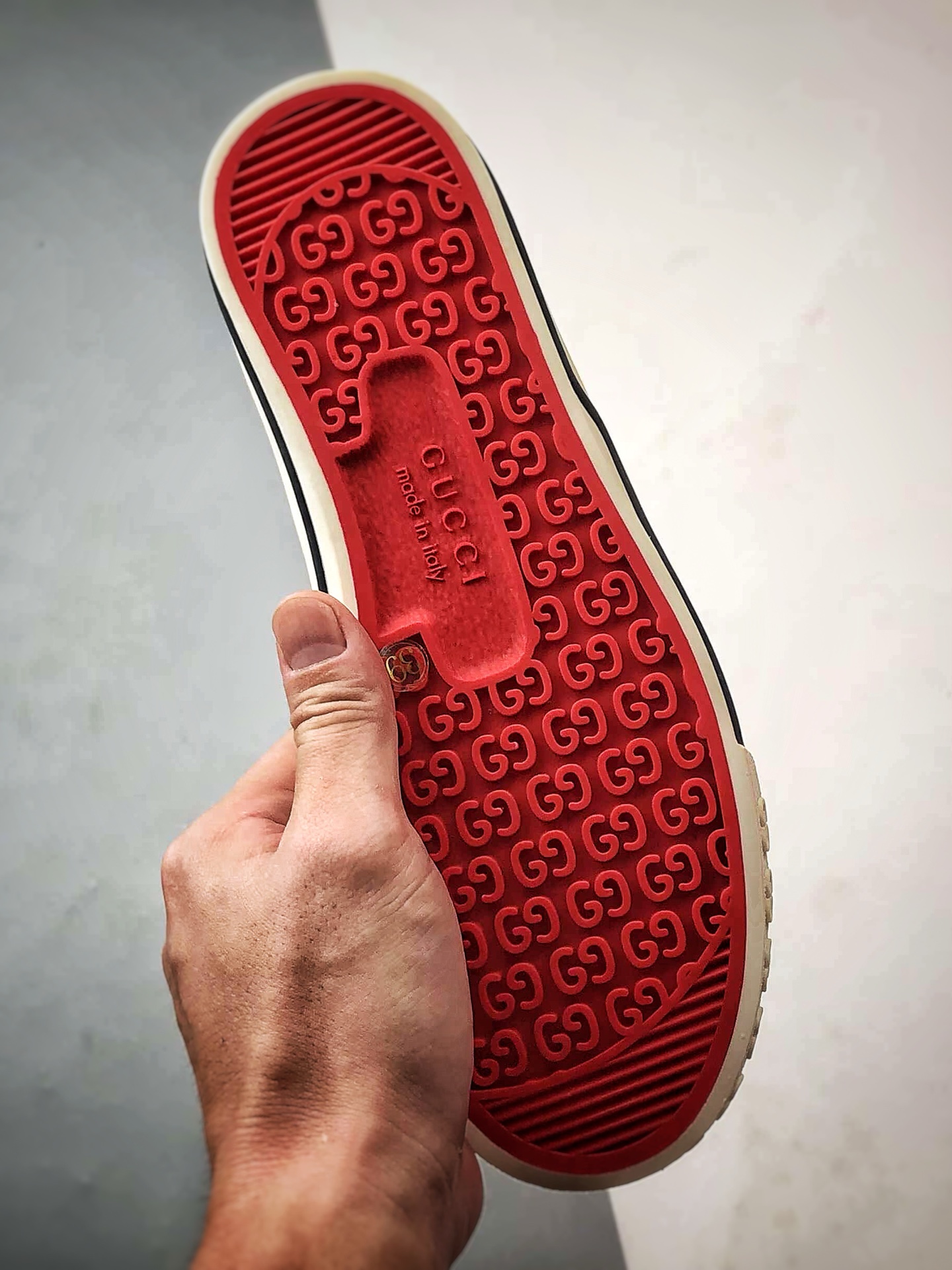 280 纯原级别 福利特价 G家 Tennis 1977 Print Sneaker 乌木色 低帮帆布印花复古时尚休闲运动板鞋