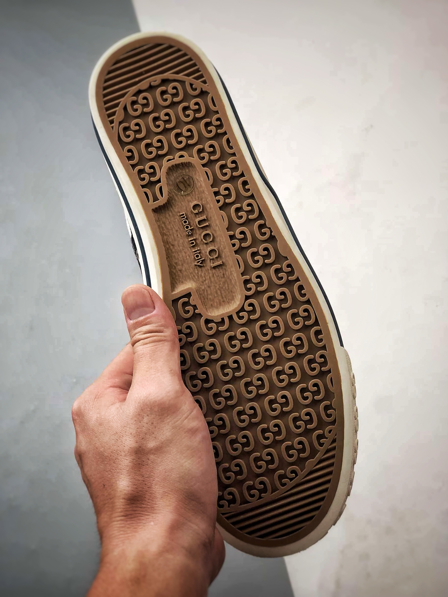 280 纯原级别 福利特价 G家 Tennis 1977 Print Sneaker 深蓝色 低帮帆布印花复古时尚休闲运动板鞋