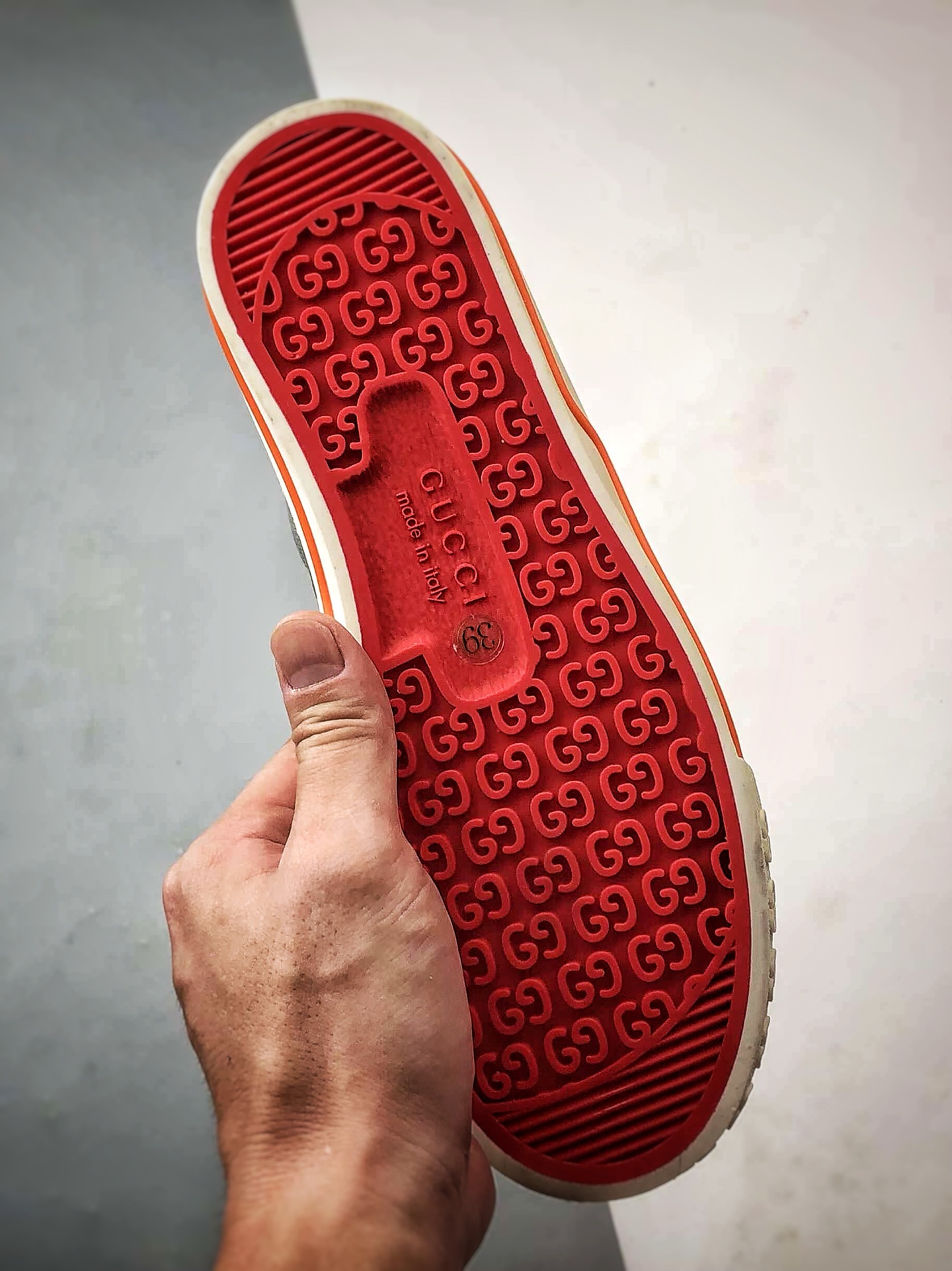 280 纯原级别 福利特价 G家 Tennis 1977 Print Sneaker 浅蓝色 低帮帆布印花复古时尚休闲运动板鞋