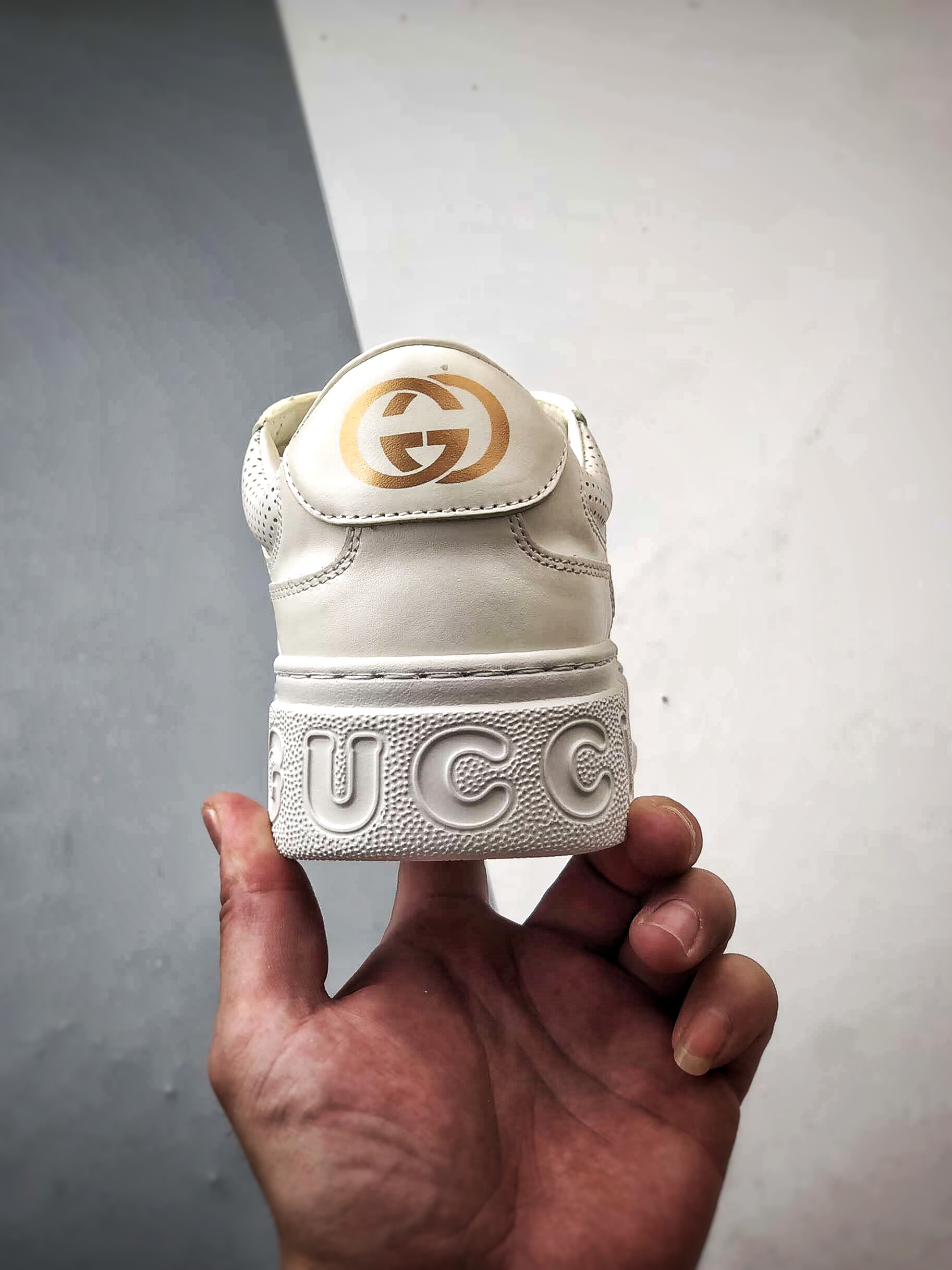 480 Chunky B Sneaker系列 白色 低帮厚底增高休闲时尚饼干鞋