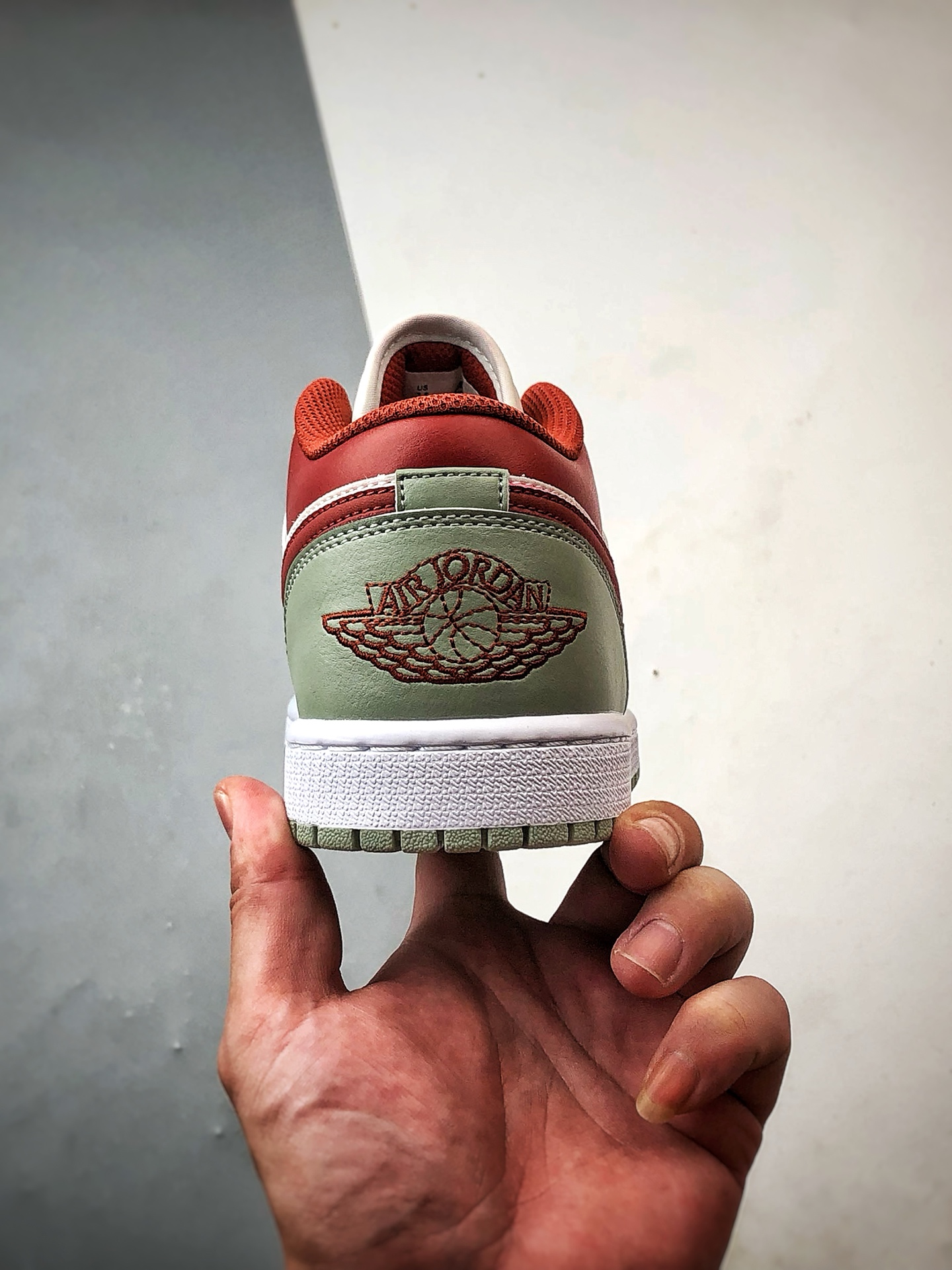 Air Jordan 1 Low 白绿红 553558-133