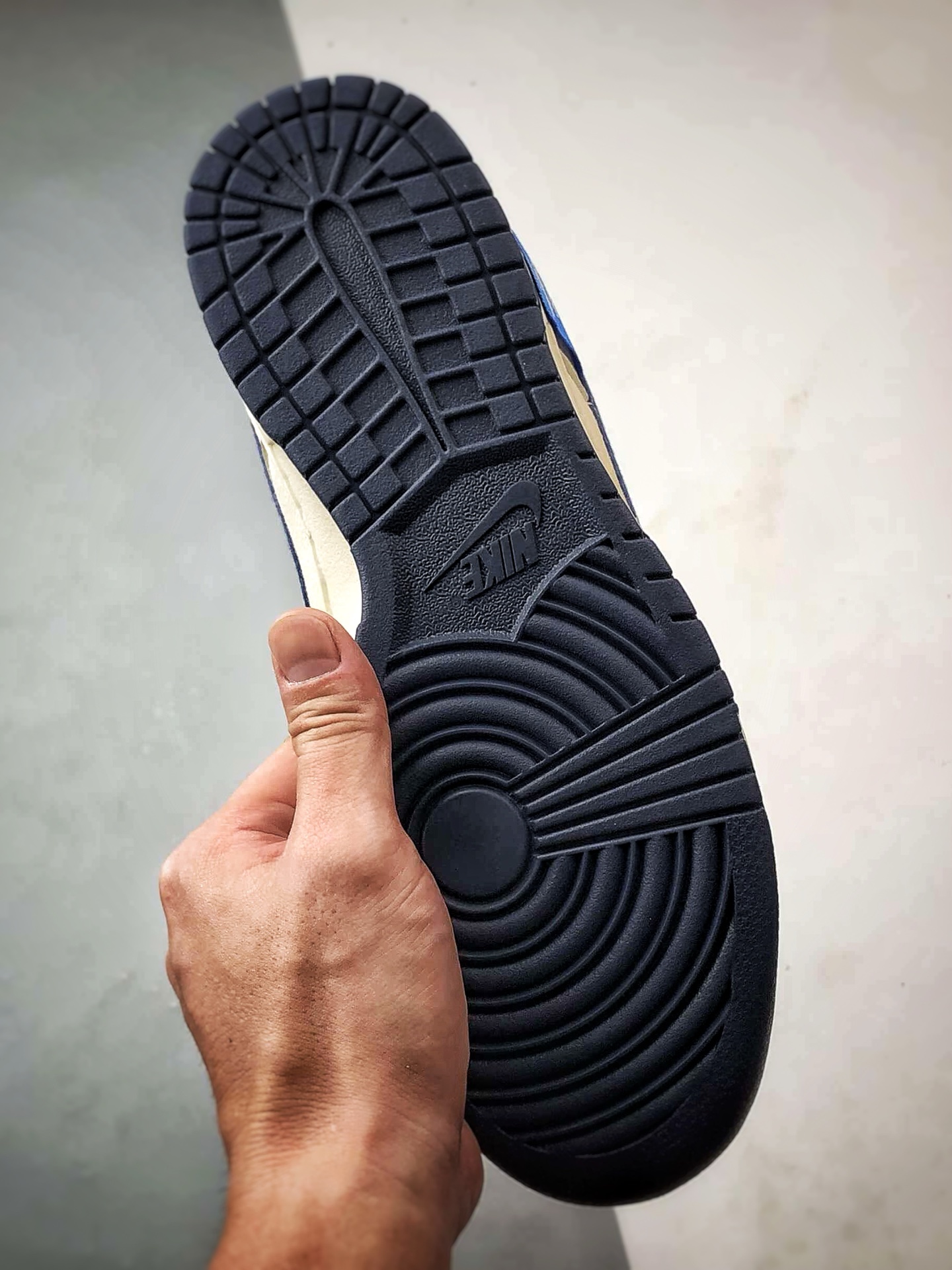 NK Dunk Low Retro ”DIY高端定制” 巴黎皮布拼接米深蓝 低帮休闲运动板鞋 XD1588-230