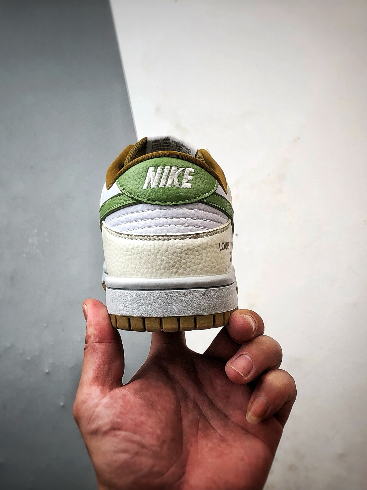 NK Dunk Low Retro ”DIY高端定制” LV奶白棕绿 低帮休闲运动板鞋 SC0601-476