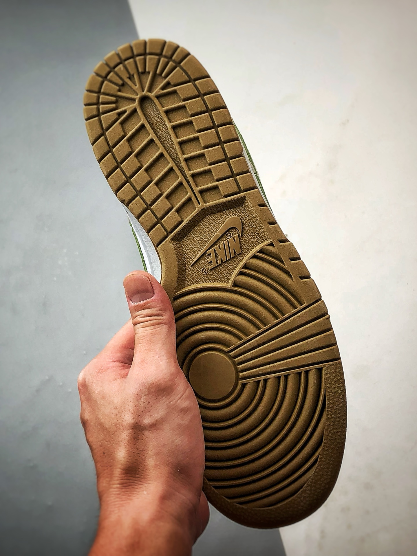 NK Dunk Low Retro ”DIY高端定制” LV奶白棕绿 低帮休闲运动板鞋 SC0601-476