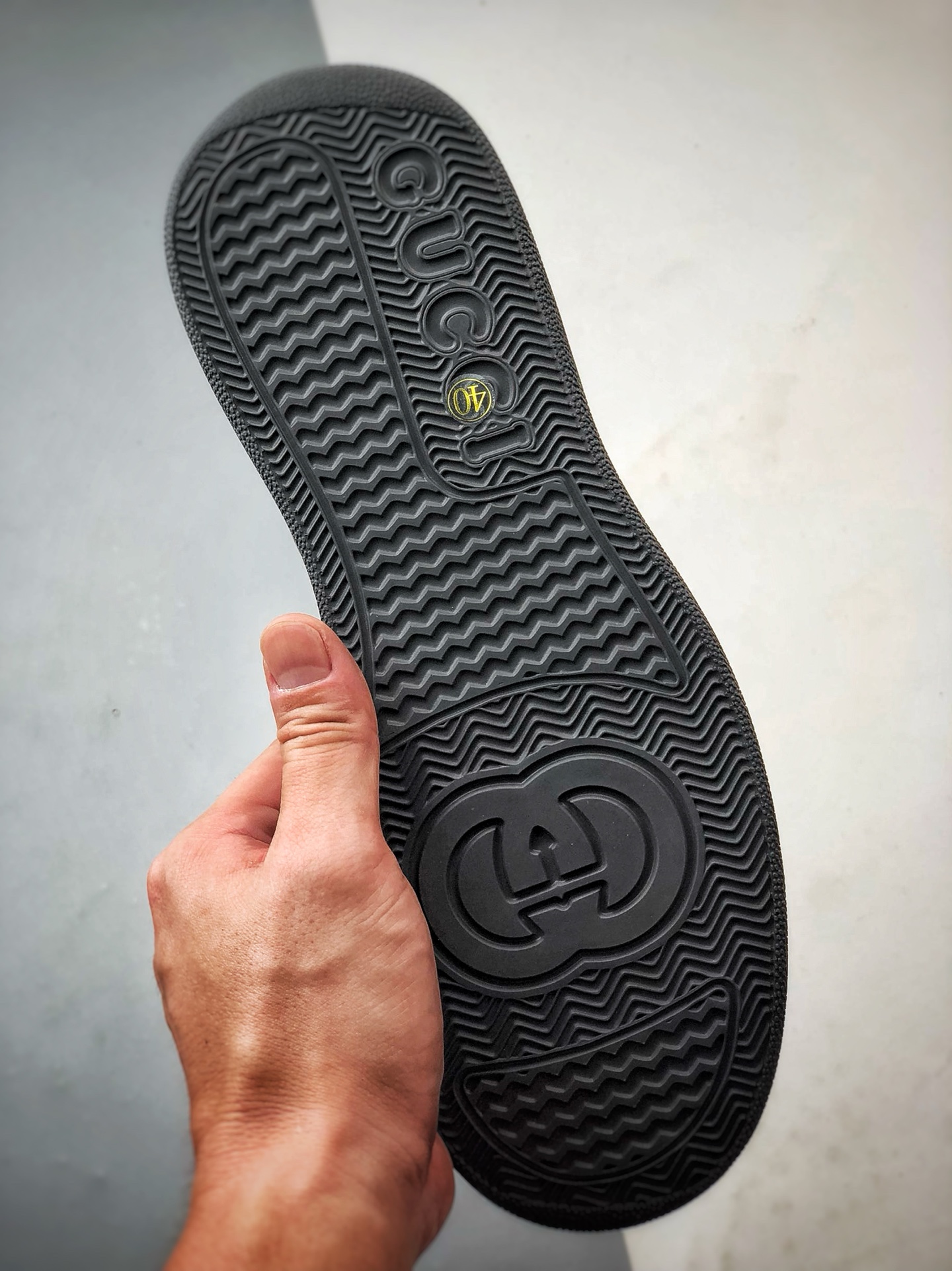 480 G家 Chunky B Sneaker系列 灰黑 低帮厚底增高休闲时尚饼干鞋