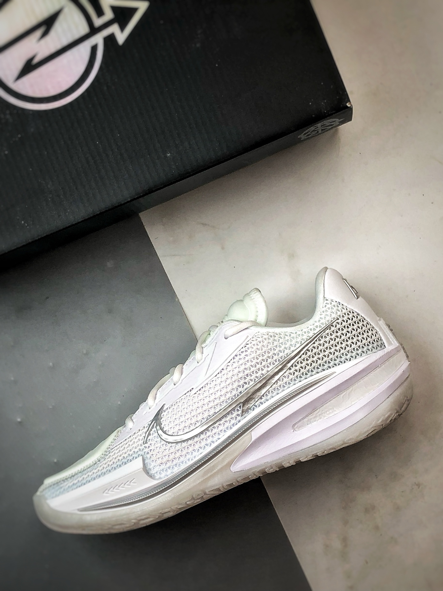 NK Air Zoom G.T. Cut 1 EP 白色 灭世旗舰款 CZ0176-102