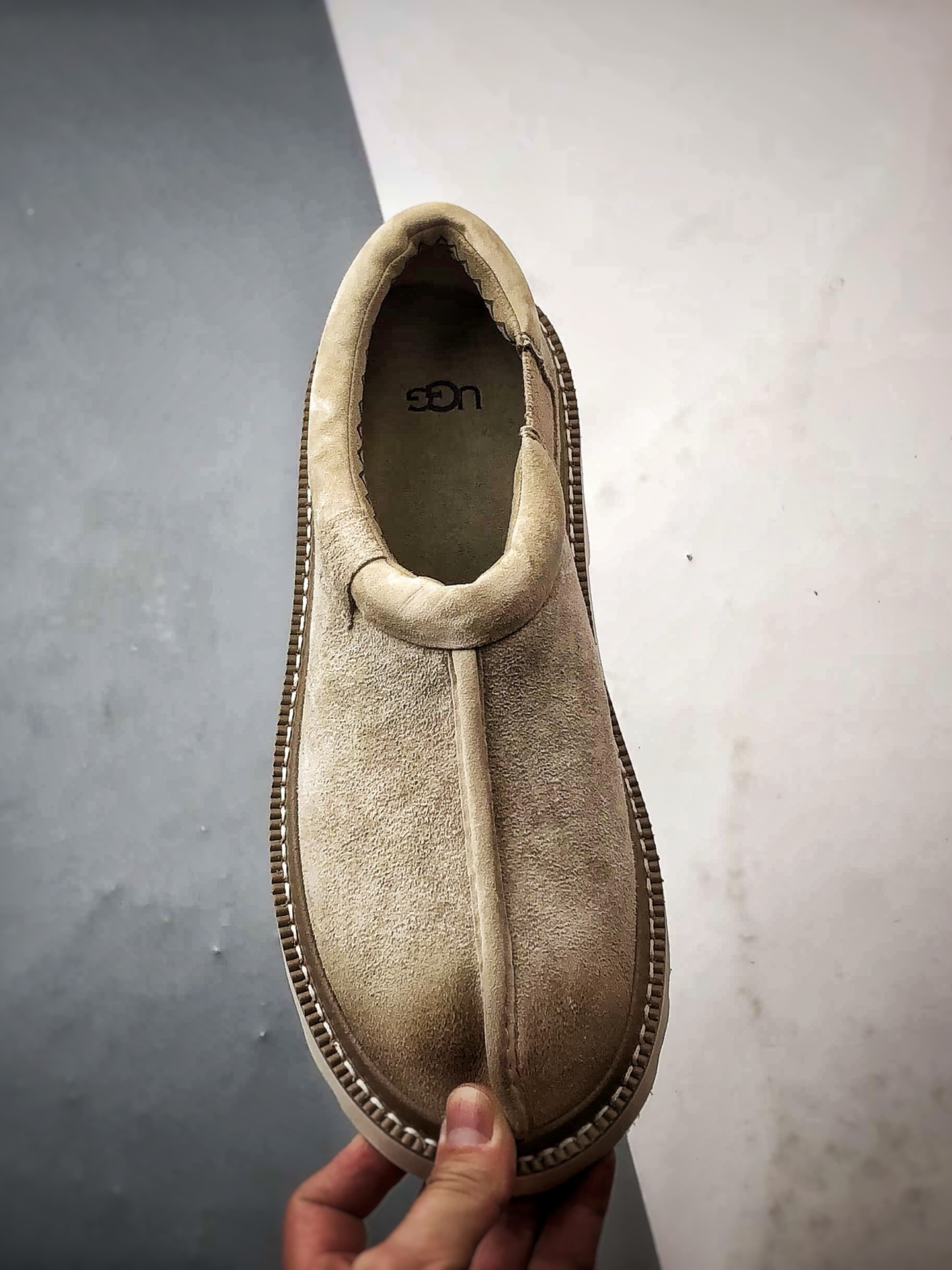 UGG Hybird 塔斯曼系列 米色 2025新款 低帮一脚蹬生活休闲鞋