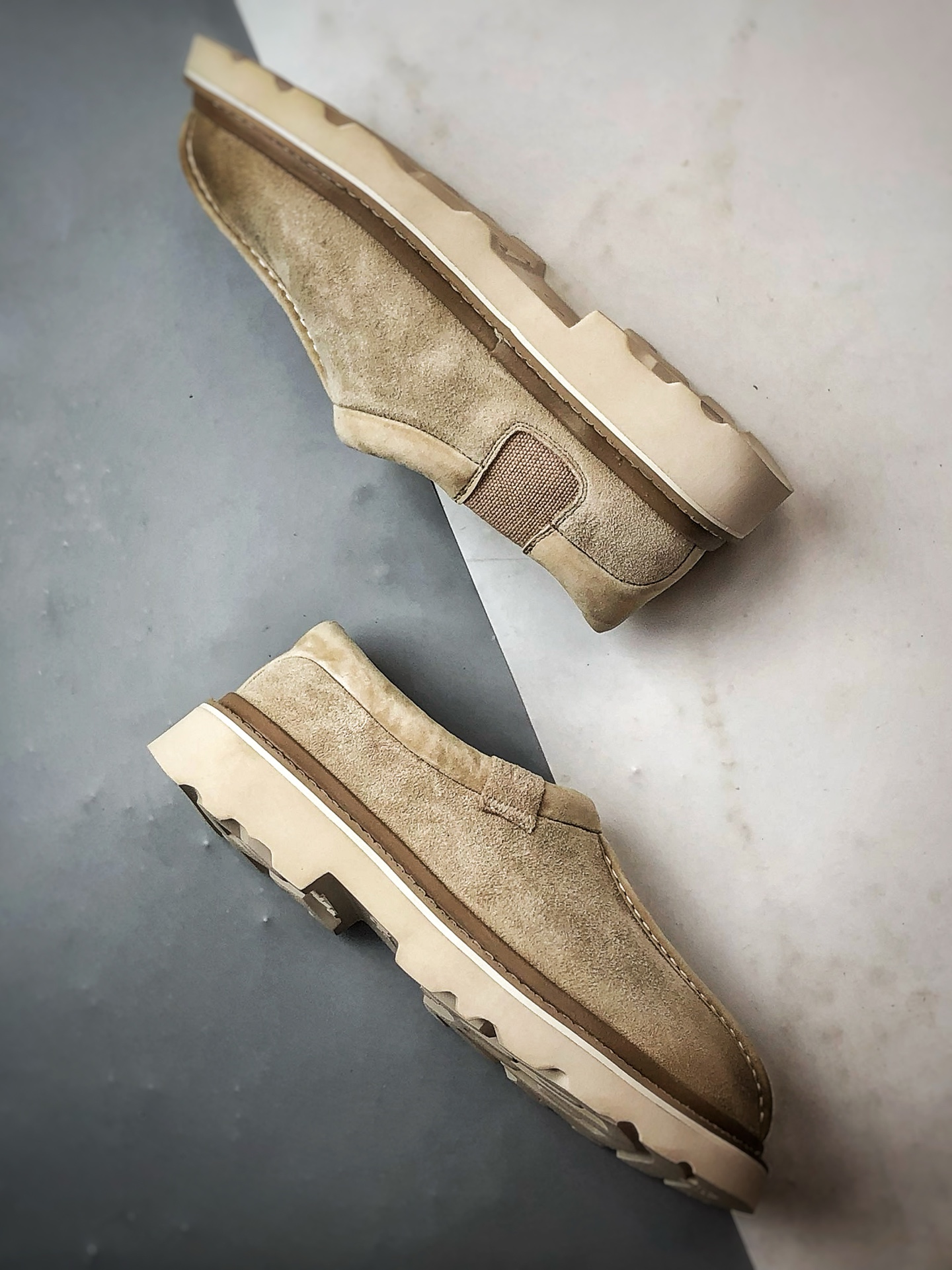 UGG Hybird 塔斯曼系列 米色 2025新款 低帮一脚蹬生活休闲鞋