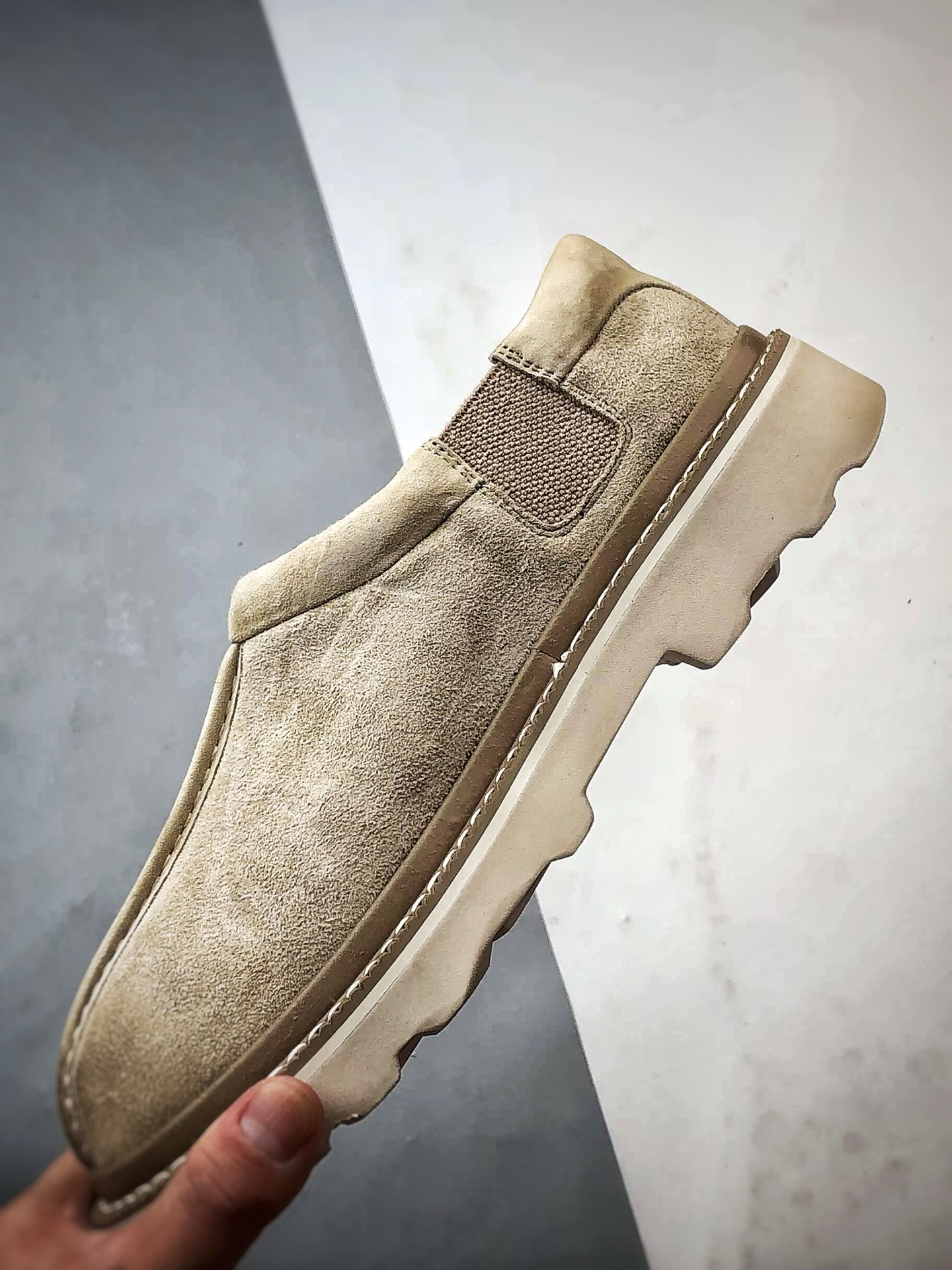 UGG Hybird 塔斯曼系列 米色 2025新款 低帮一脚蹬生活休闲鞋