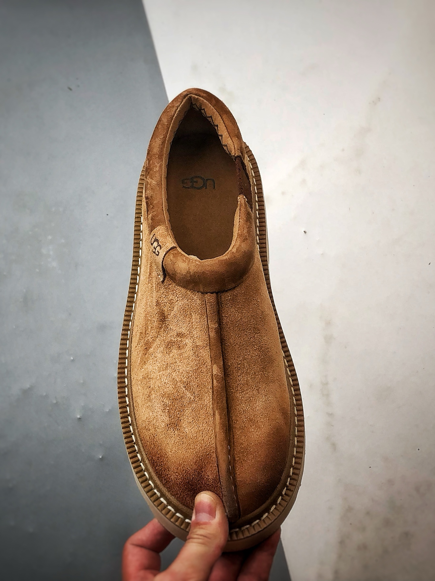 UGG Hybird 塔斯曼系列 棕色 2025新款 低帮一脚蹬生活休闲鞋