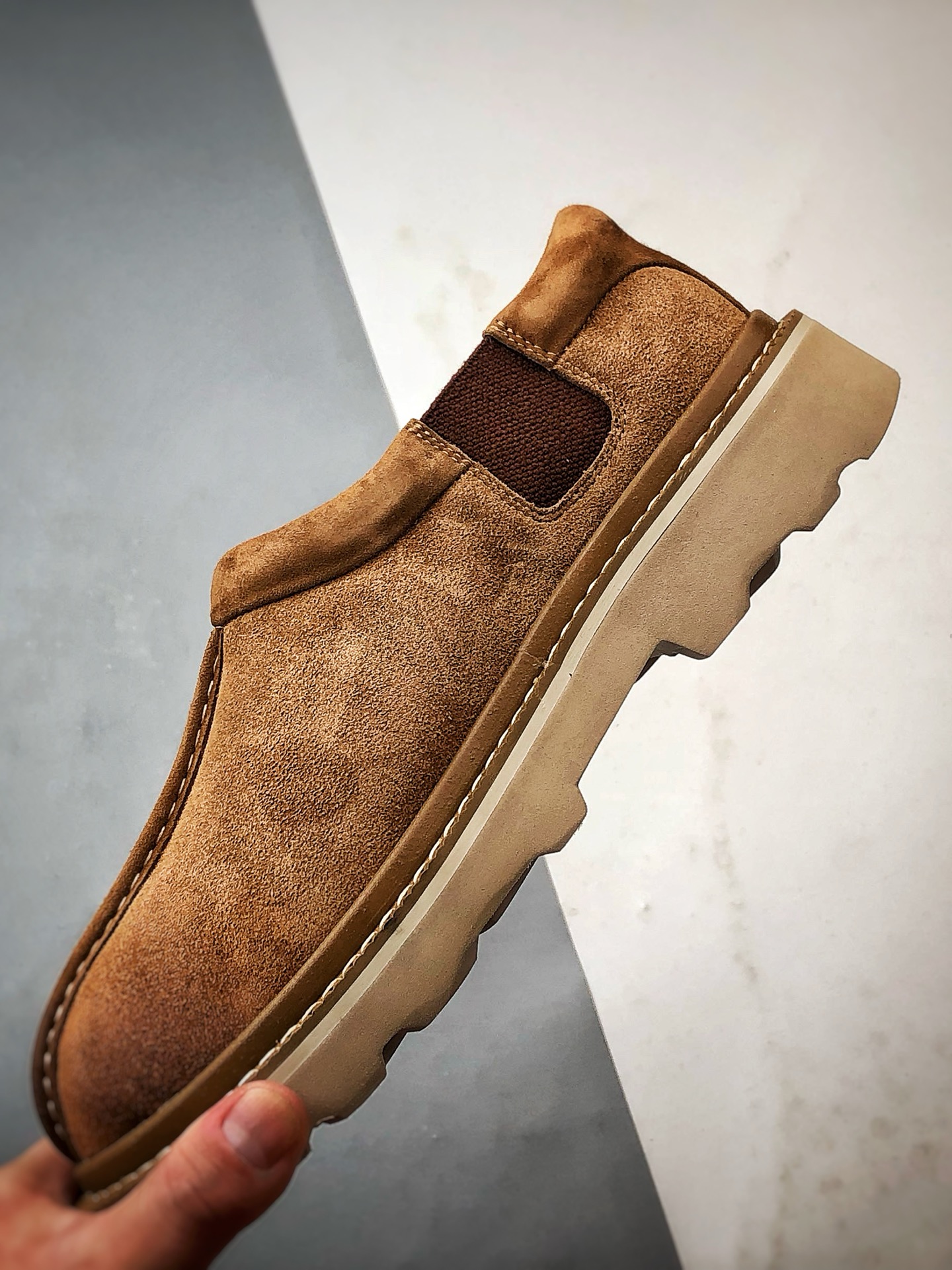 UGG Hybird 塔斯曼系列 棕色 2025新款 低帮一脚蹬生活休闲鞋