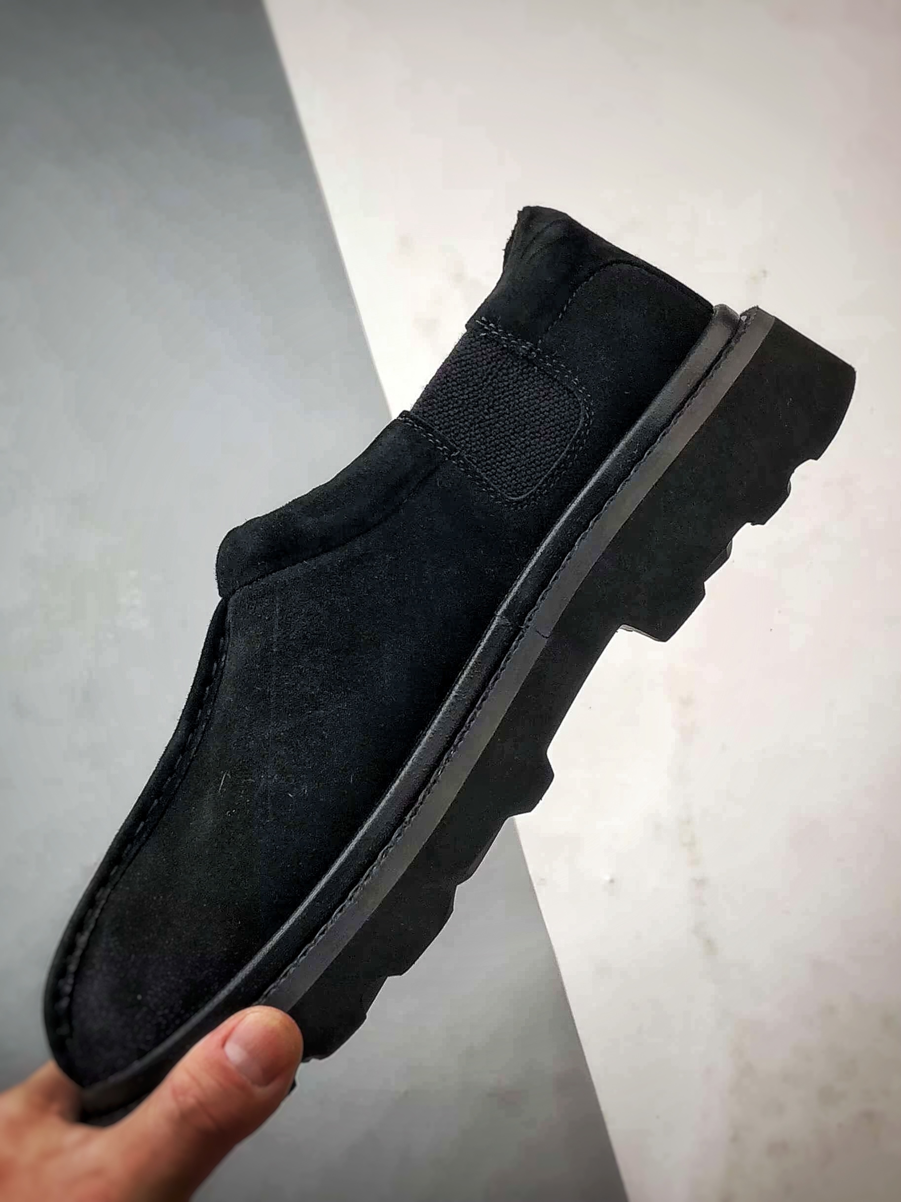 UGG Hybird 塔斯曼系列 黑色 2025新款 低帮一脚蹬生活休闲鞋