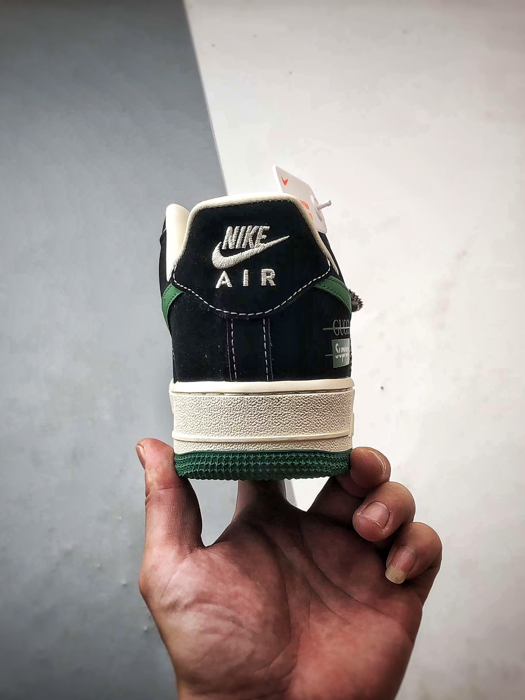 Gucci x Sup x Air Force 1 Low 米黑绿 KJ1688-017