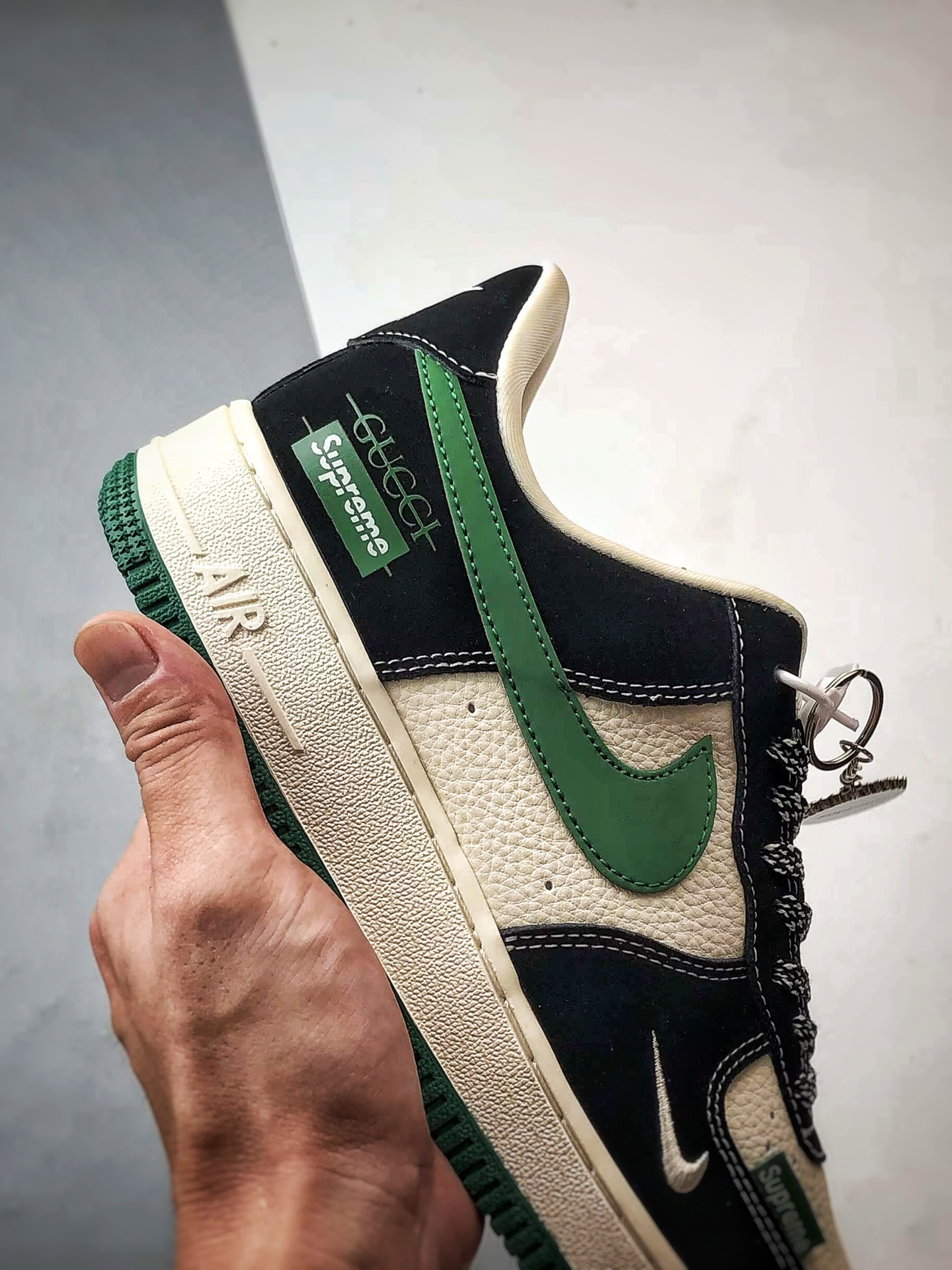 Gucci x Sup x Air Force 1 Low 米黑绿 KJ1688-017