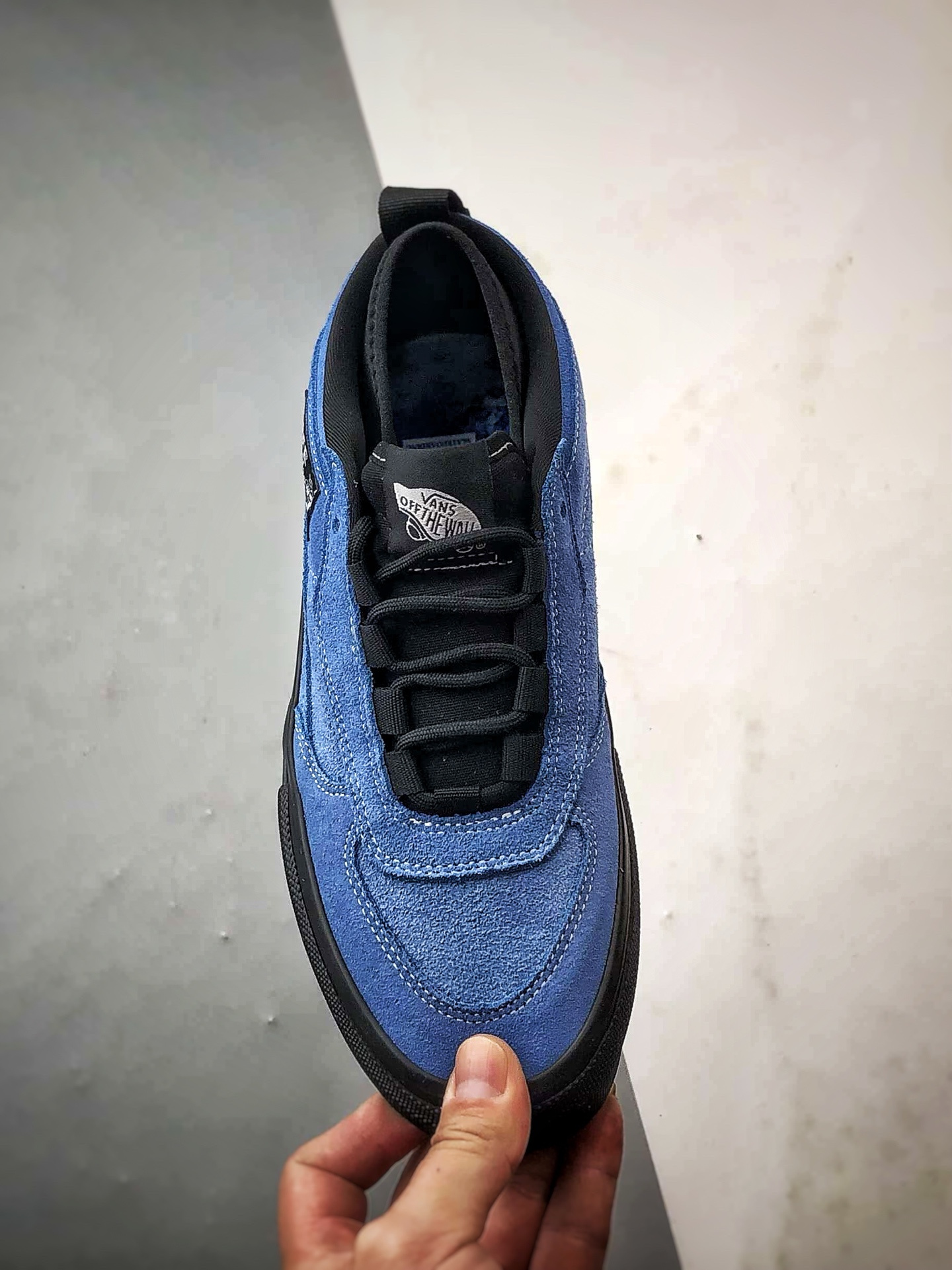 Vans Safe BRADY 蓝黑 官方新款 轻便舒适百搭滑板鞋 VN000E23CQ0