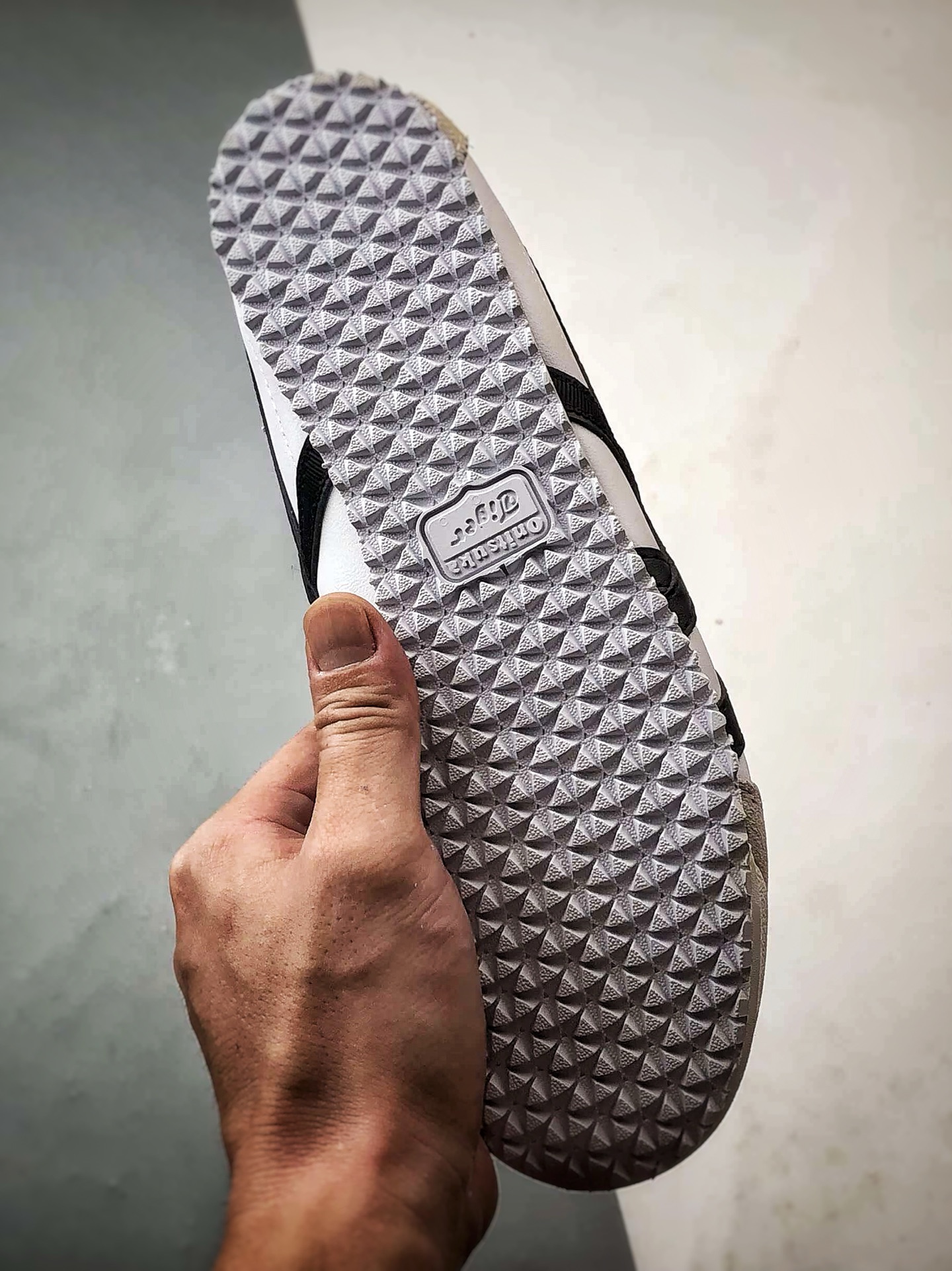 Patou x Asics 鬼冢虎 Mexico 66 白黑 印尼厂Oem原单材料 1183C380-100