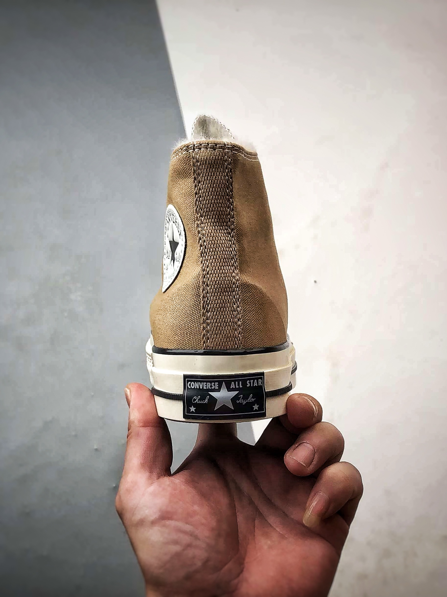Converse Chuck 1970s 奶茶色 冬季新款 加绒款高帮板鞋