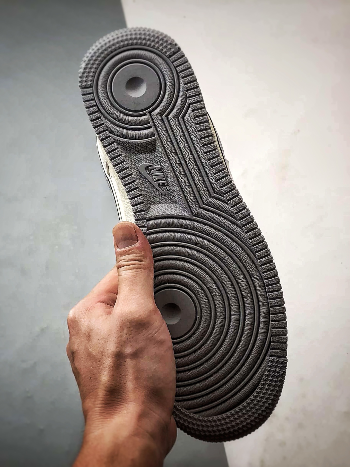 Stussy x Air Force 1 Low 米白灰三小钩 CS5288-040