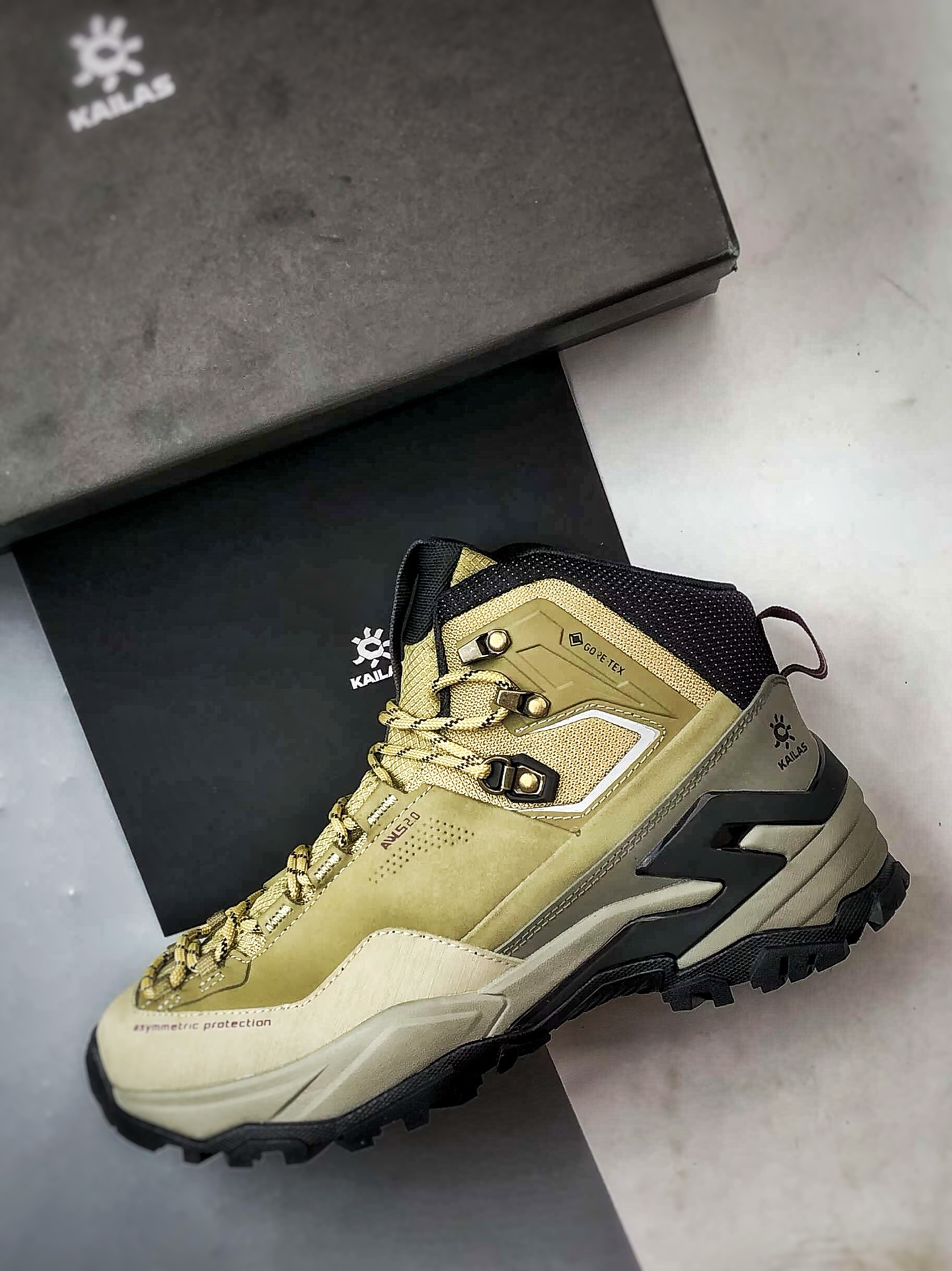 KAILAS MT5-3 GTX Mid 札达黄 凯乐石中帮户外防水登山功能鞋-High Quatity Cheap Brand wholesale wholesaler seller Clothes Bags handbags Sneakers Top Fashion Clothing Shoes from China Factory Chinese suppliers best Quality Beautiful Price KAILAS MT5-3 GTX Mid 札达黄 凯乐石中帮户外防水登山功能鞋