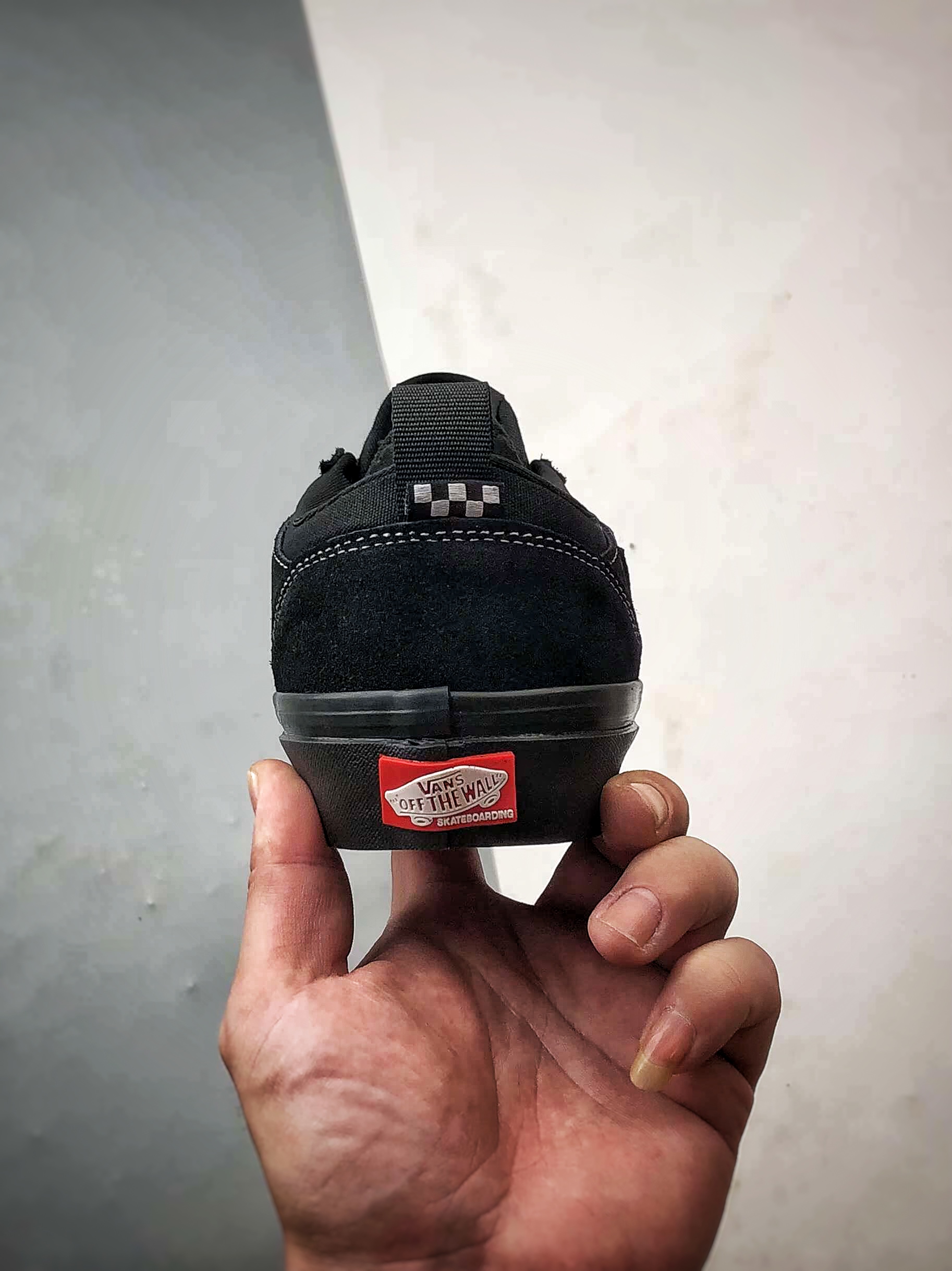 Vans Skate Safe Low 黑武士 官方新款 舒适百搭轻便滑板鞋 VN000EEHBKA