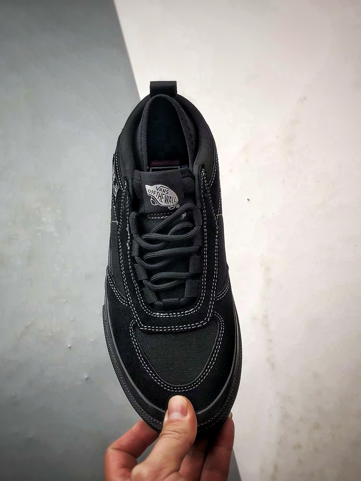 Vans Skate Safe Low 黑武士 官方新款 舒适百搭轻便滑板鞋 VN000EEHBKA
