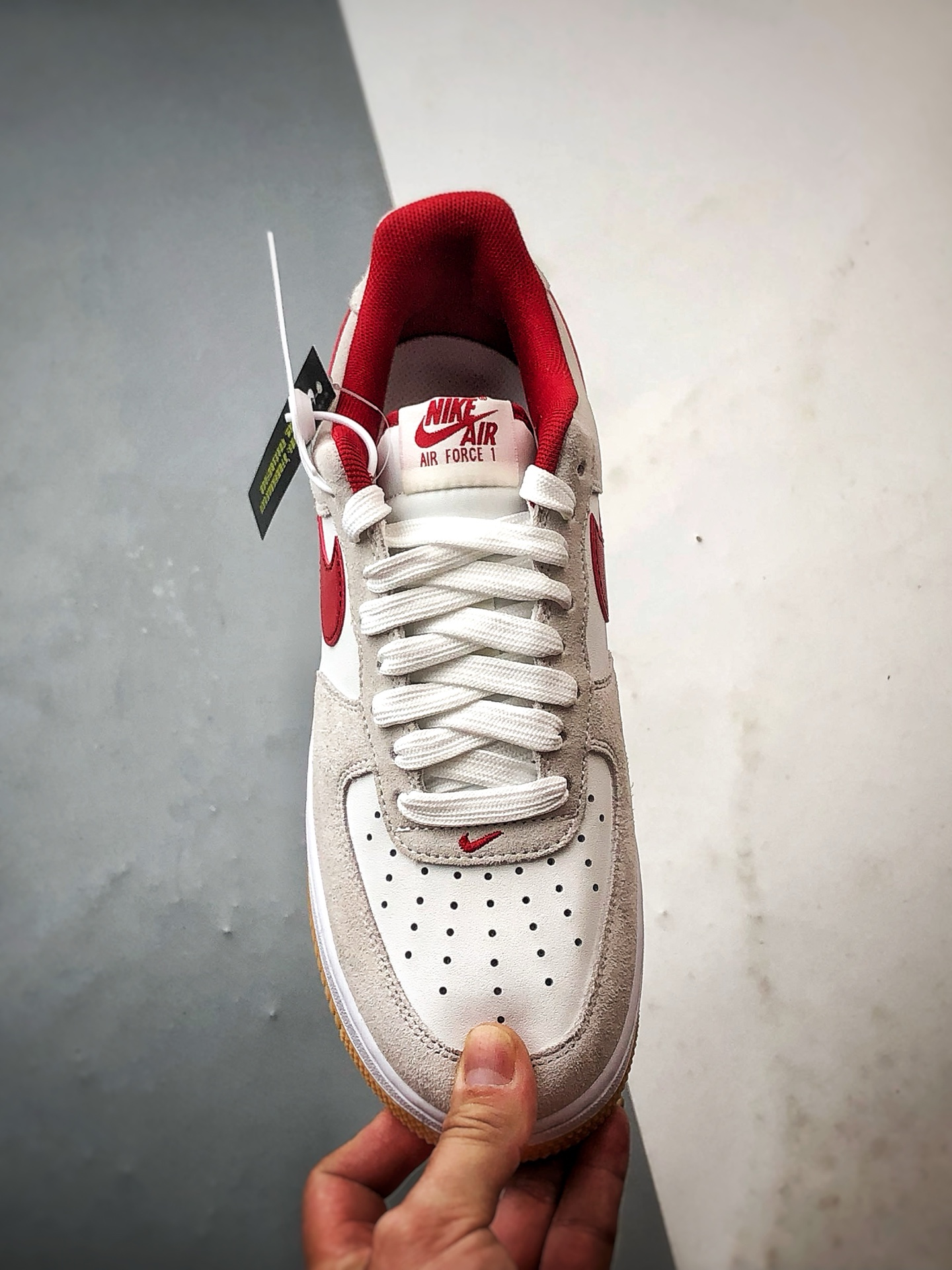 Air Force 1 '07 Low 米白红 IB6388-101