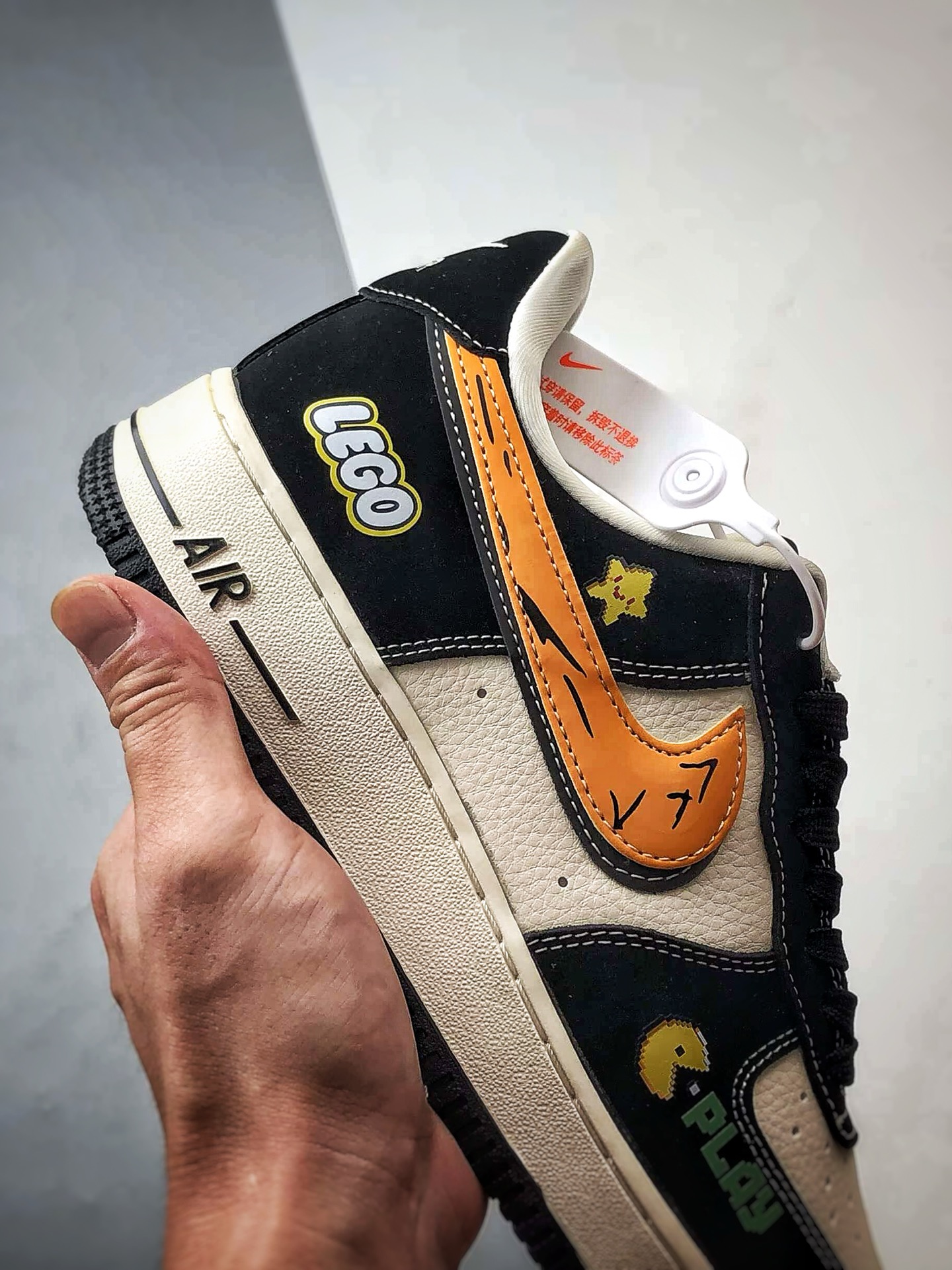 Air Force 1 '07 Low 黑黄双钩 DD1928-311