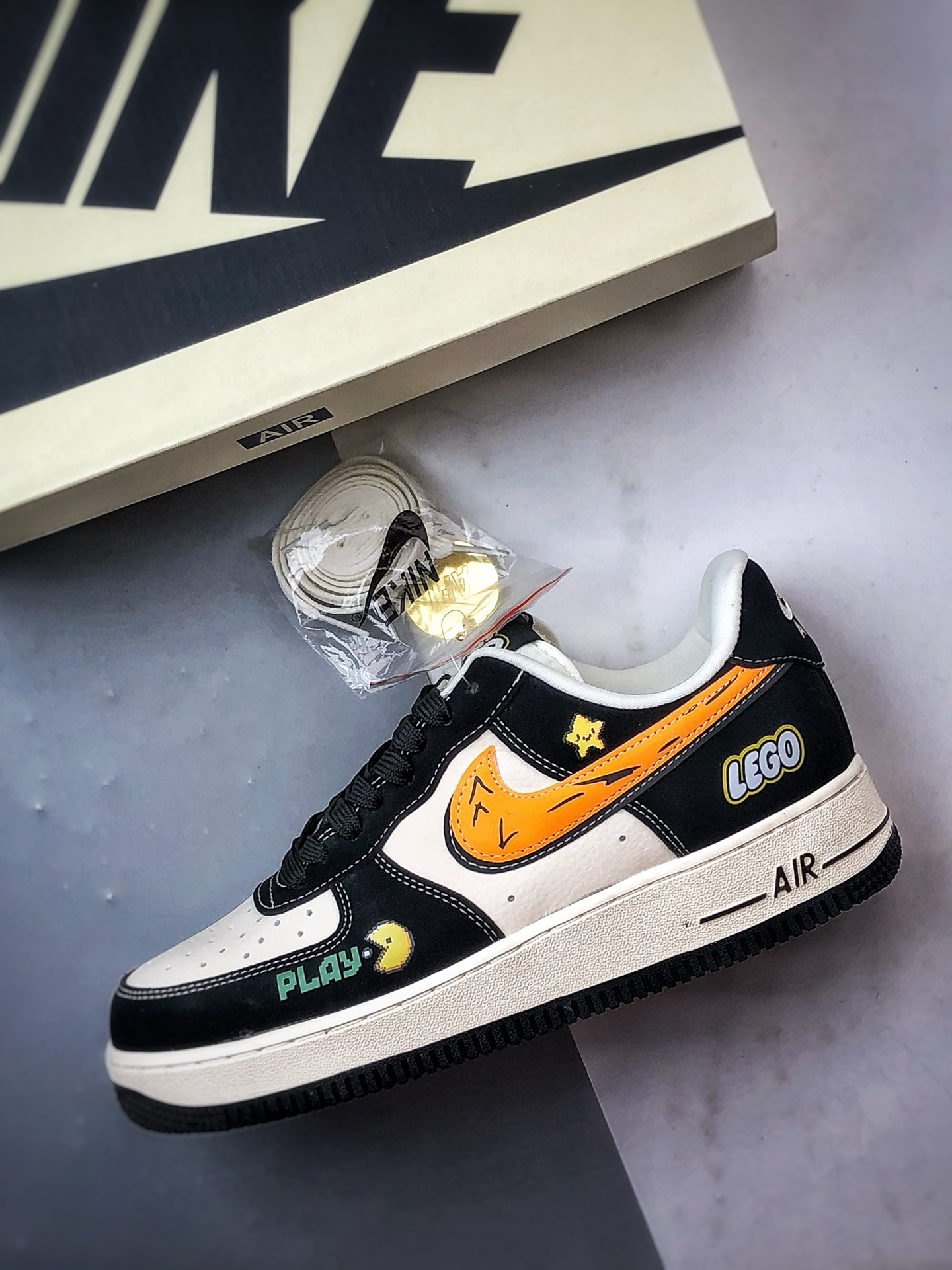 Air Force 1 '07 Low 黑黄双钩 DD1928-311