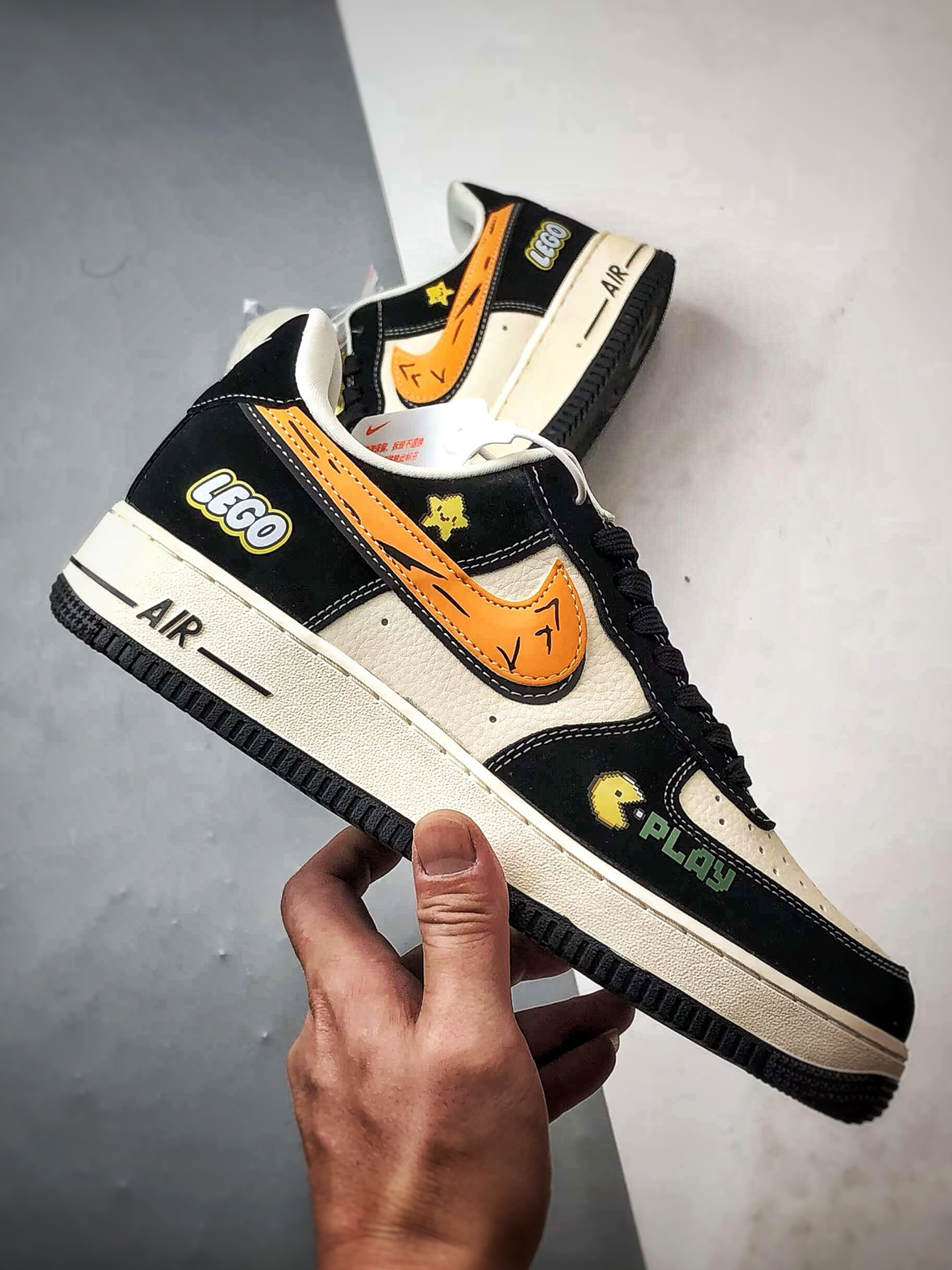 Air Force 1 '07 Low 黑黄双钩 DD1928-311