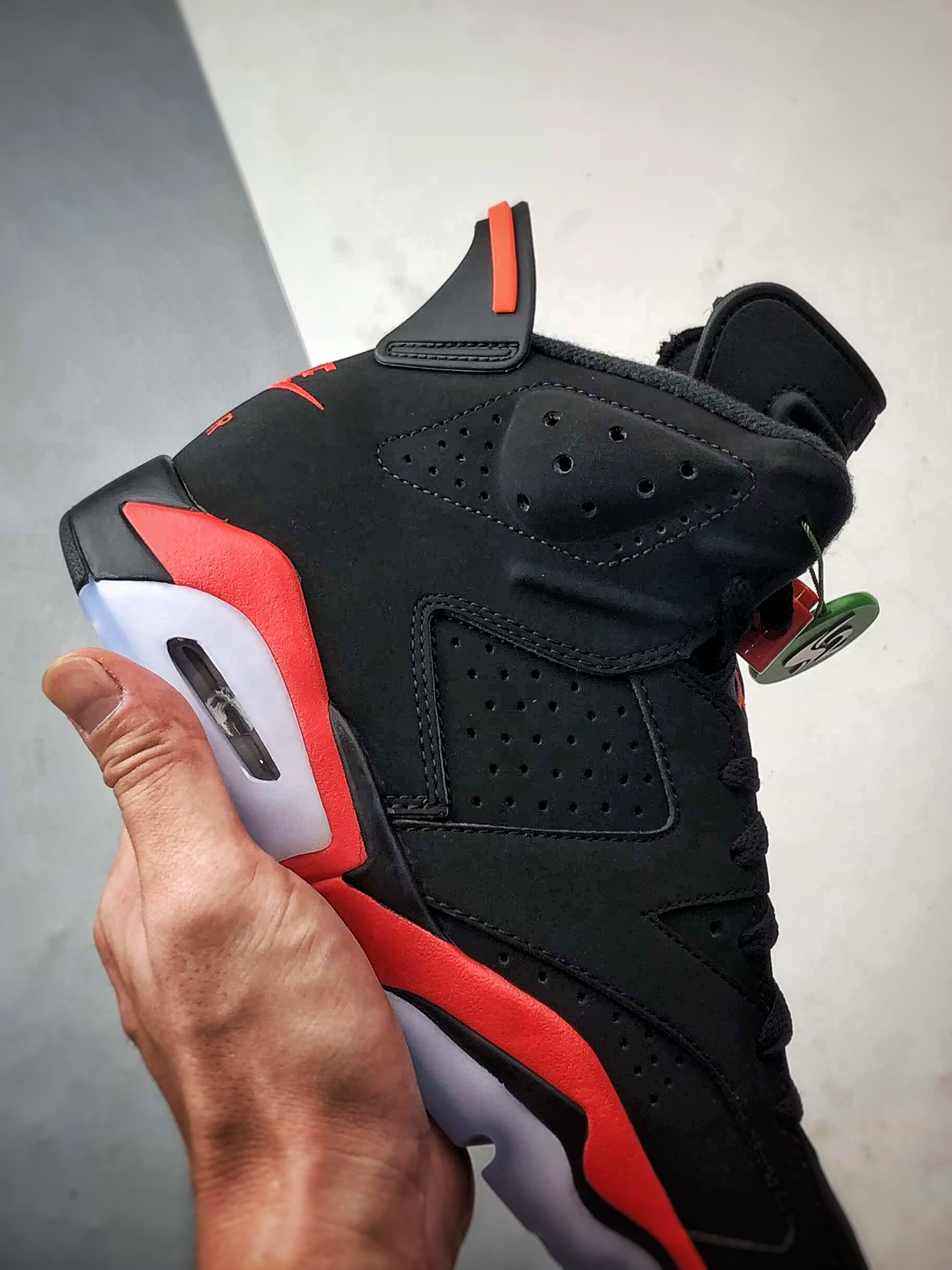 Air Jordan 6 ”Reverse Infrared” 黑红红外线 CT8529-001