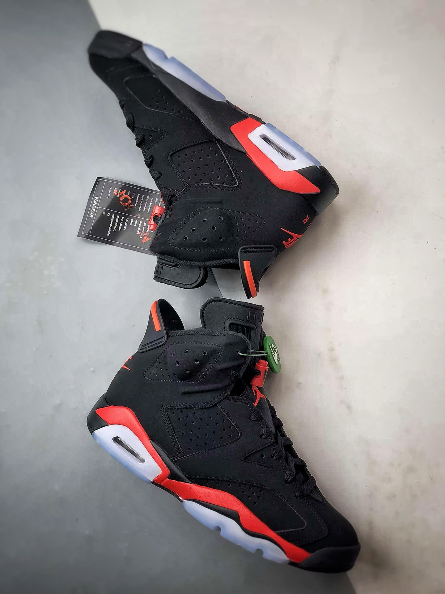 Air Jordan 6 ”Reverse Infrared” 黑红红外线 CT8529-001