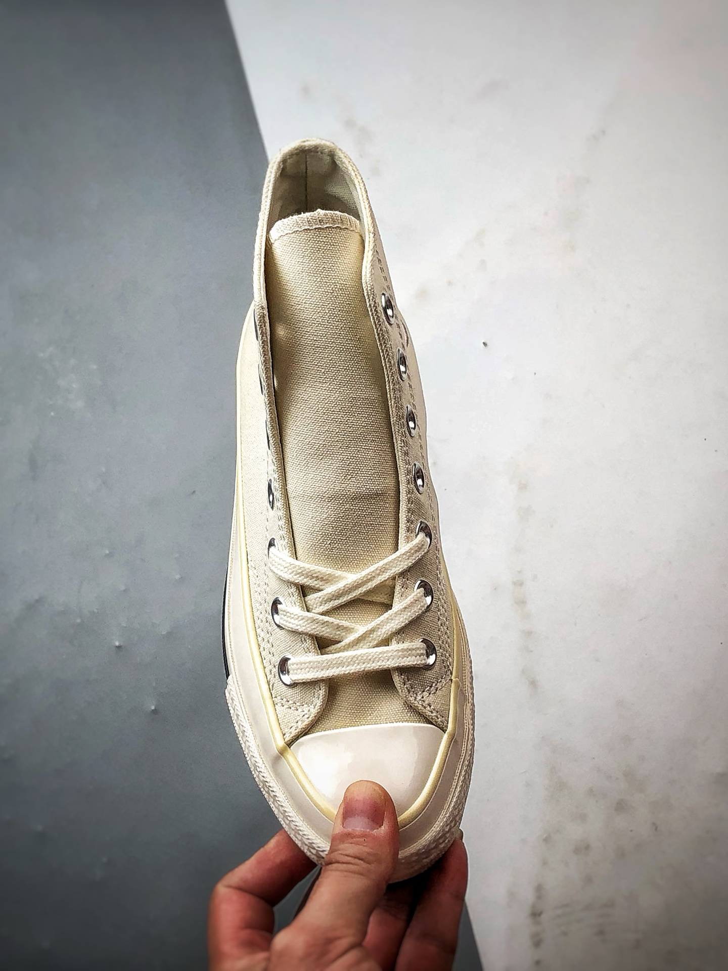 Converse x Our Legacy 米白 太极阴阳联名高帮帆布鞋 A16179C-High Quatity Cheap Brand wholesale wholesaler seller Clothes Bags handbags Sneakers Top Fashion Clothing Shoes from China Factory Chinese suppliers best Quality Beautiful Price Converse x Our Legacy 米白 太极阴阳联名高帮帆布鞋 A16179C