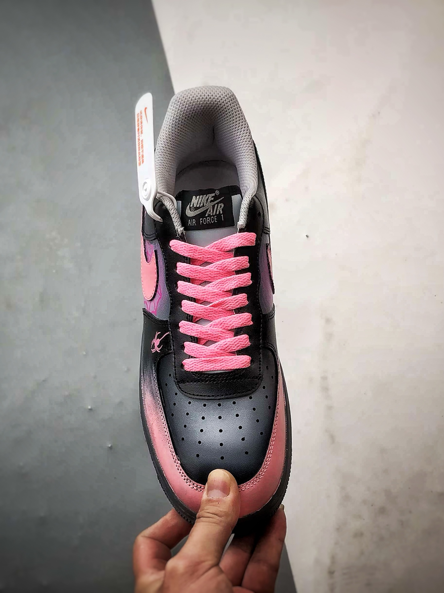 Air Force 1 '07 Low 粉电蛛影涂鸦 YD2425-011