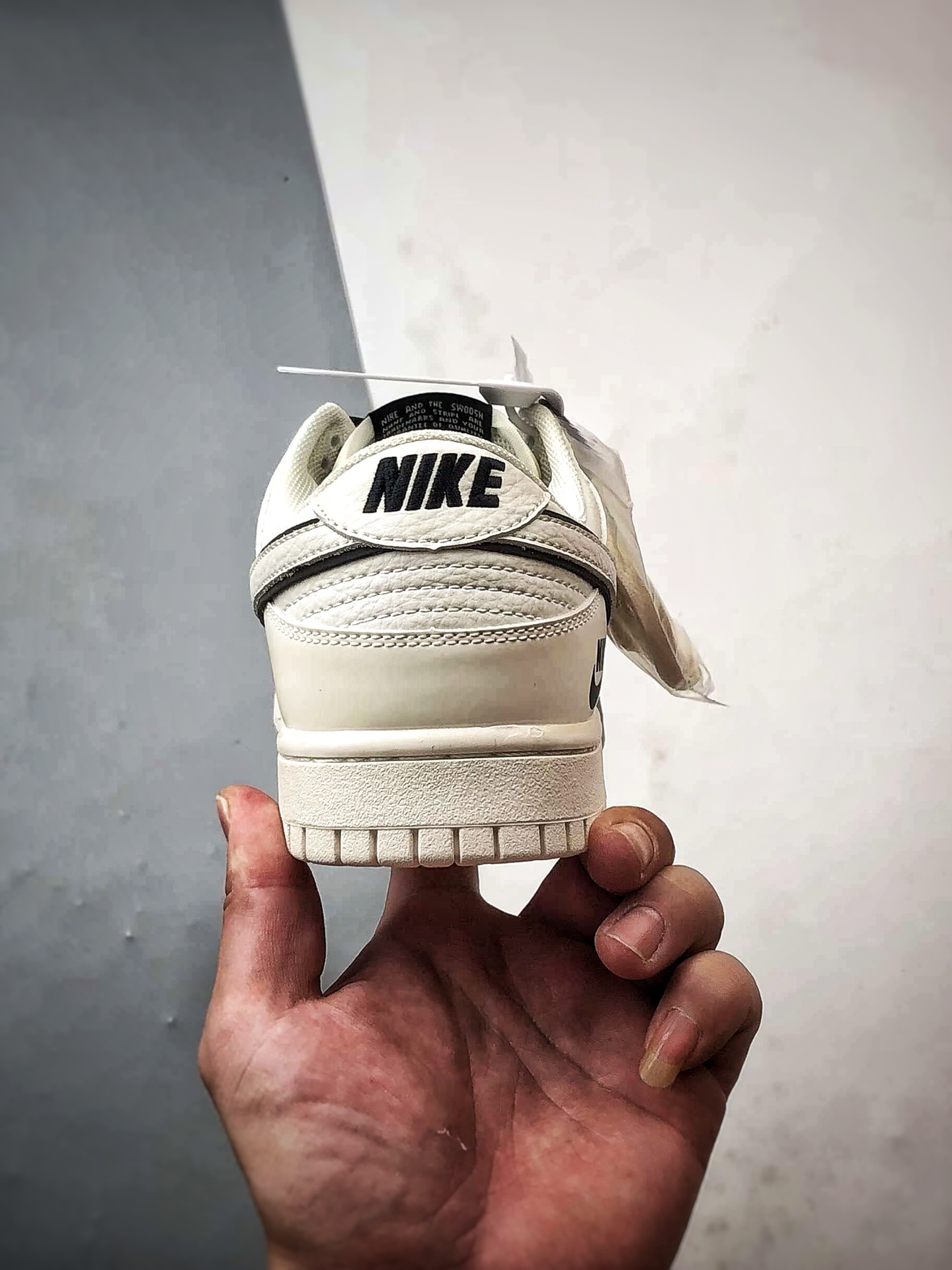 NK Dunk Low Retro ”DIY高端定制” 3M米白黑反光 低帮休闲运动板鞋 CS1688-115