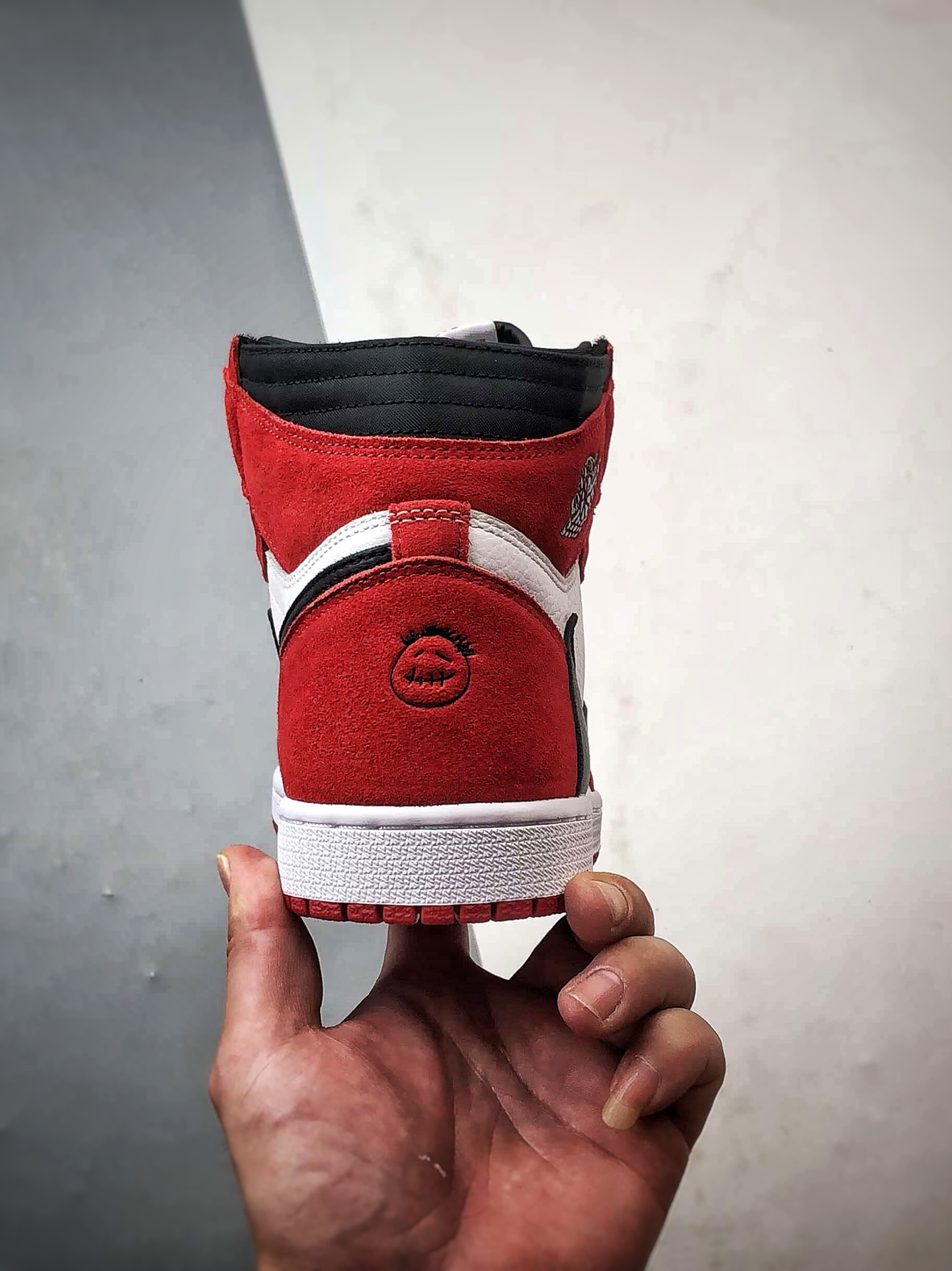 Travis Scott x Air Jordan AJ1 High SP TS 联名红白倒钩高帮 DH3277-601