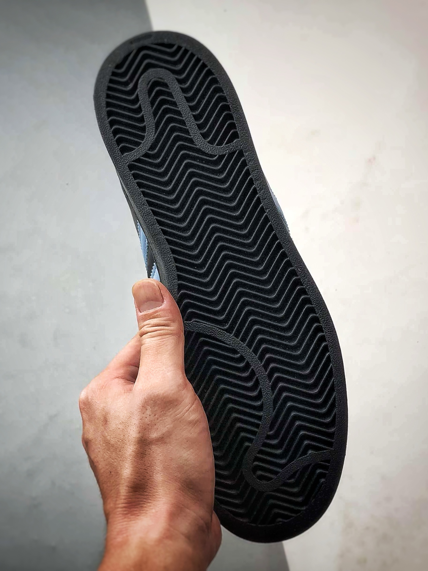 AD Originals Super 2 黑蓝色贝壳头 JS1338