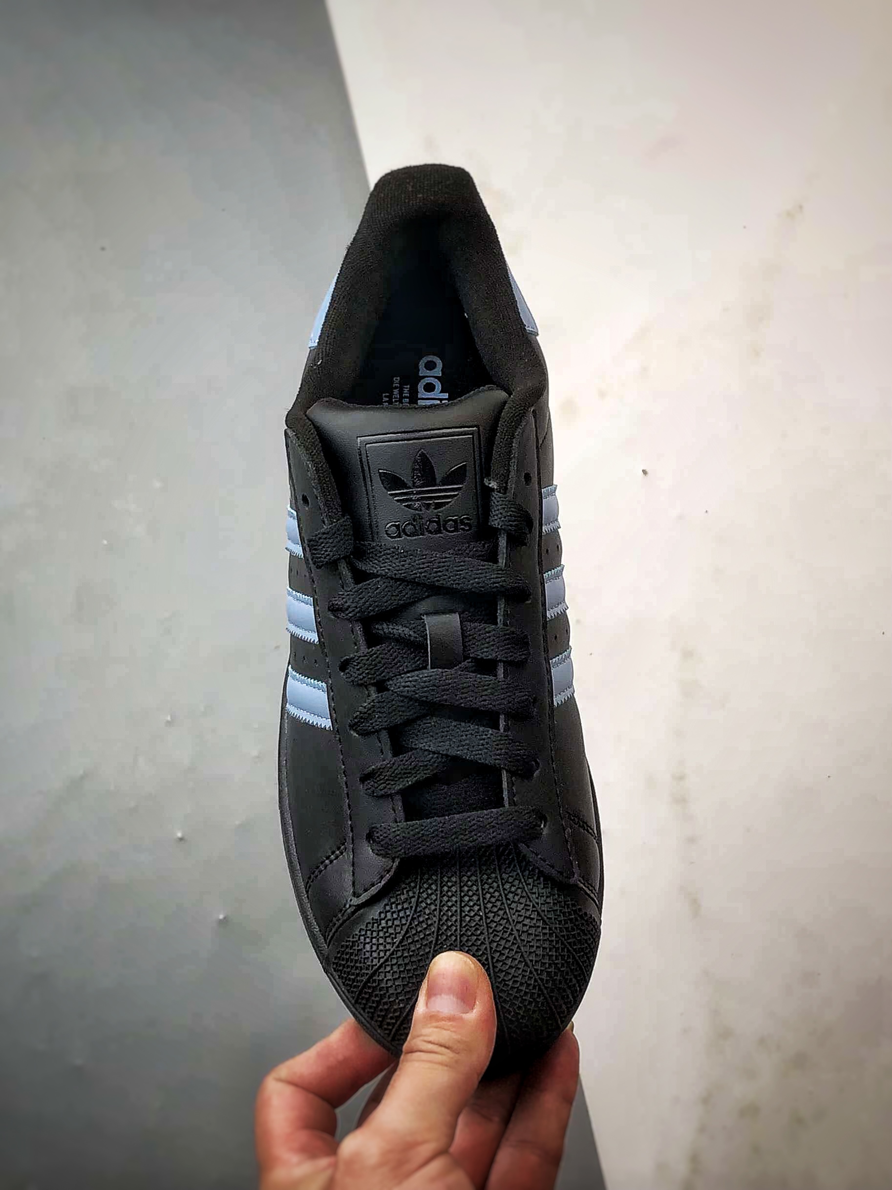 AD Originals Super 2 黑蓝色贝壳头 JS1338