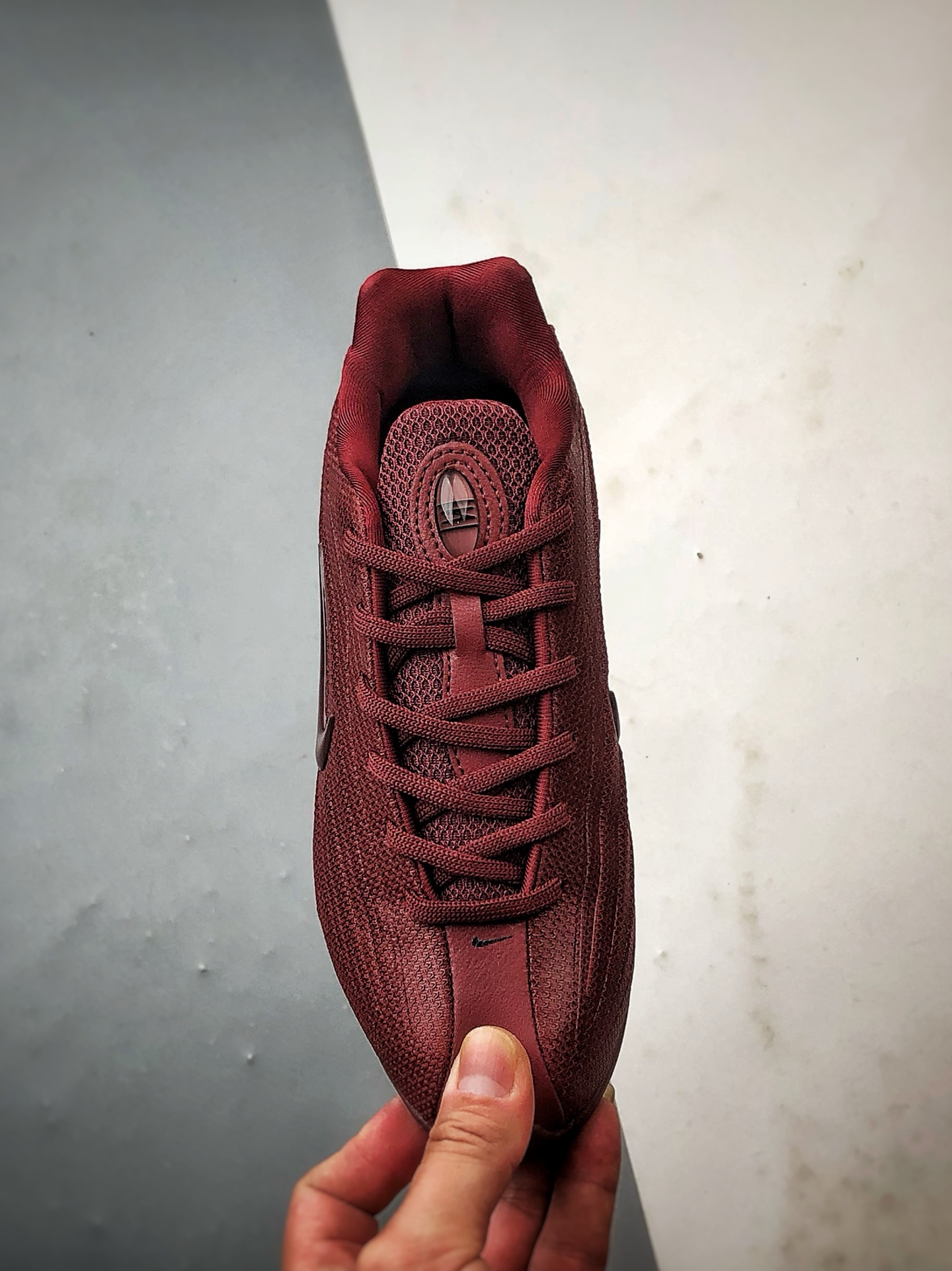 NK Shox Z系列 酒红色 气柱科技风舒适生活休闲鞋 HQ7540-600