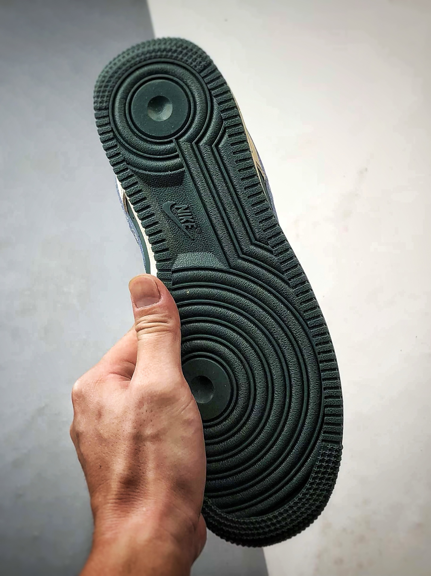 Gucci x Air Force 1 Low 米绿织布蓝钩 DD1982-300