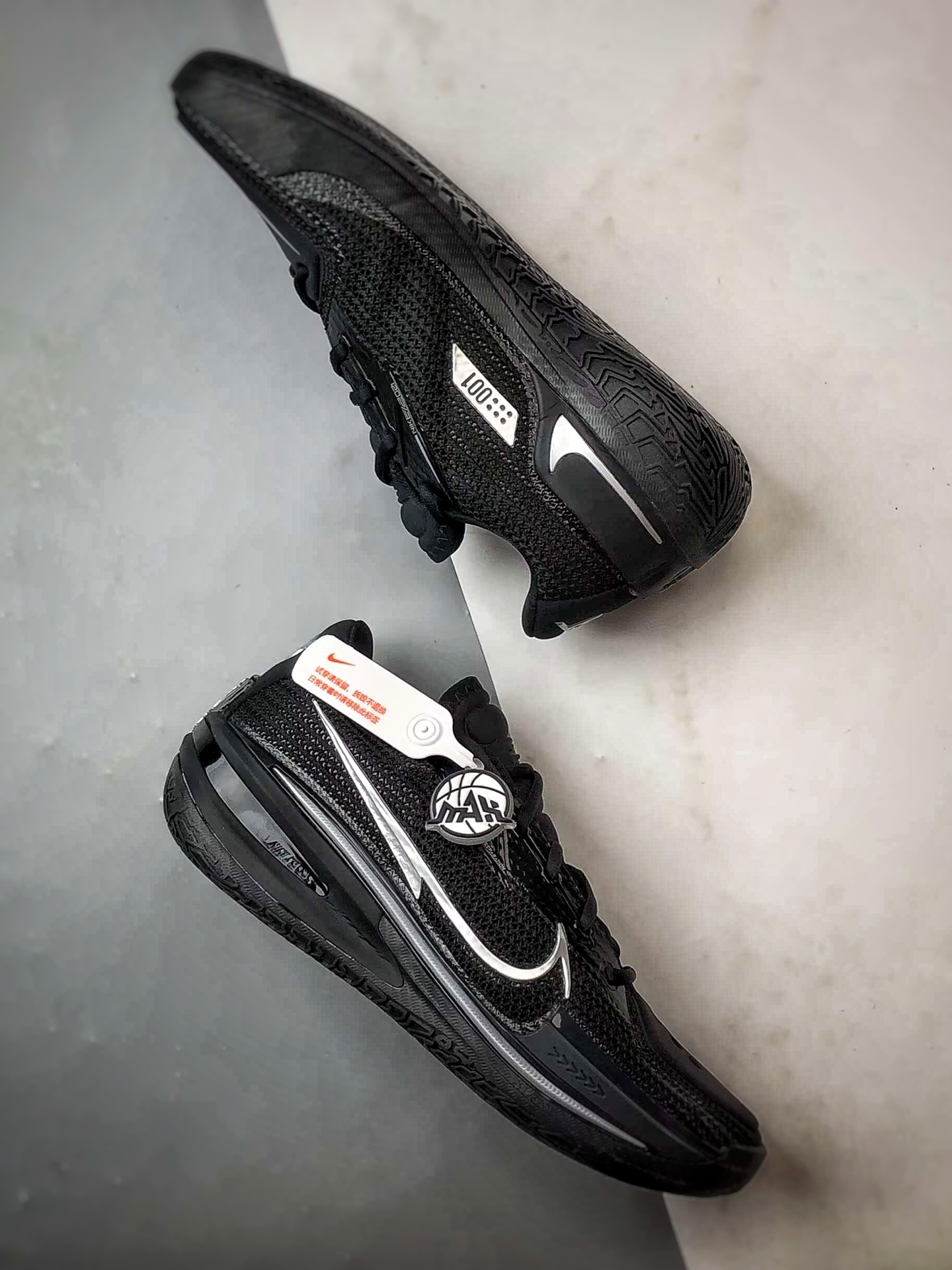 NK Air Zoom G.T. Cut 1 EP 黑色 灭世旗舰款 CZ0176-006