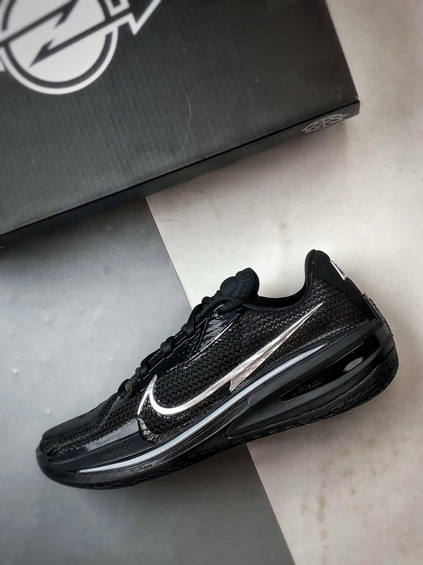 NK Air Zoom G.T. Cut 1 EP 黑色 灭世旗舰款 CZ0176-006