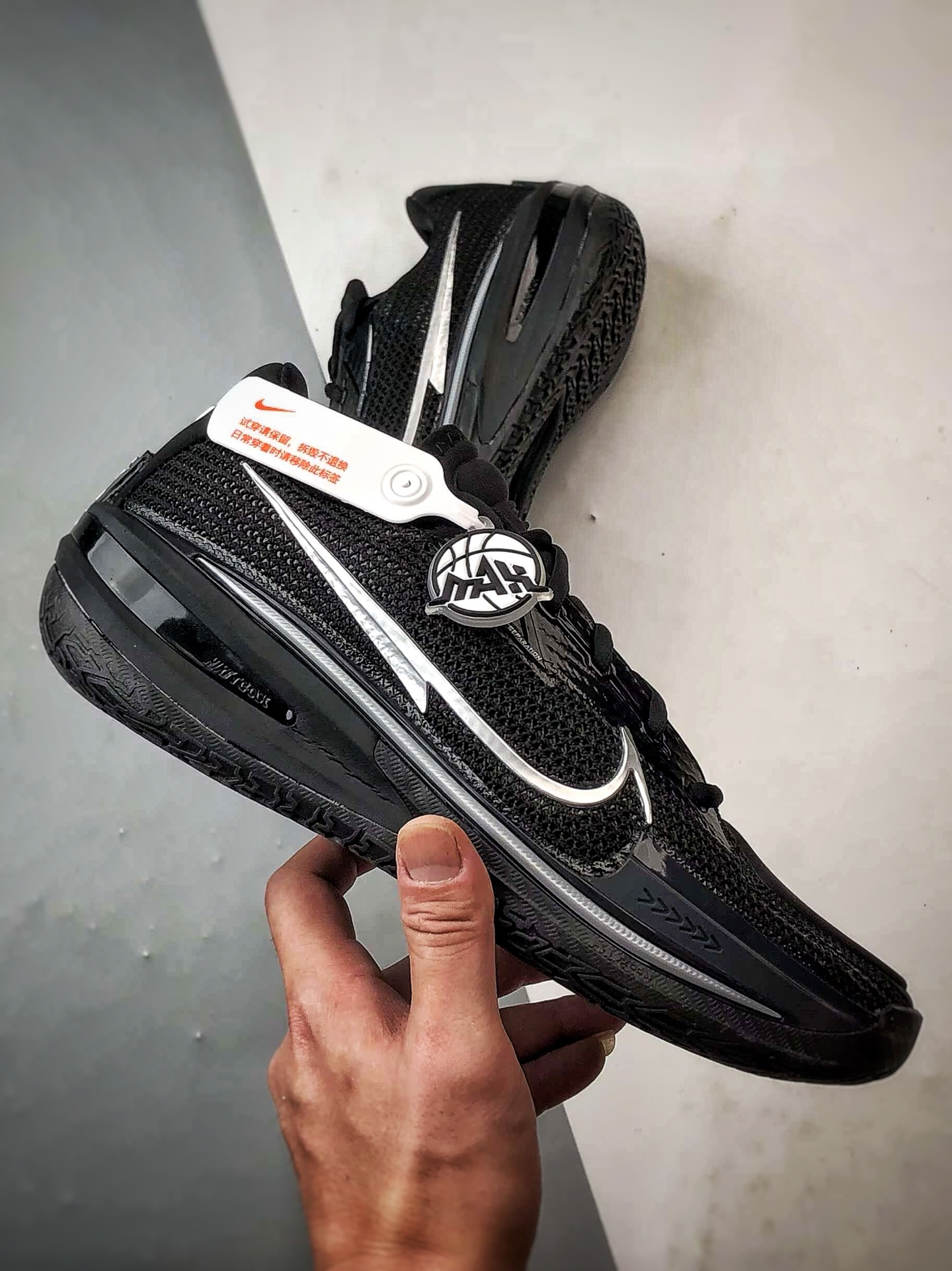 NK Air Zoom G.T. Cut 1 EP 黑色 灭世旗舰款 CZ0176-006