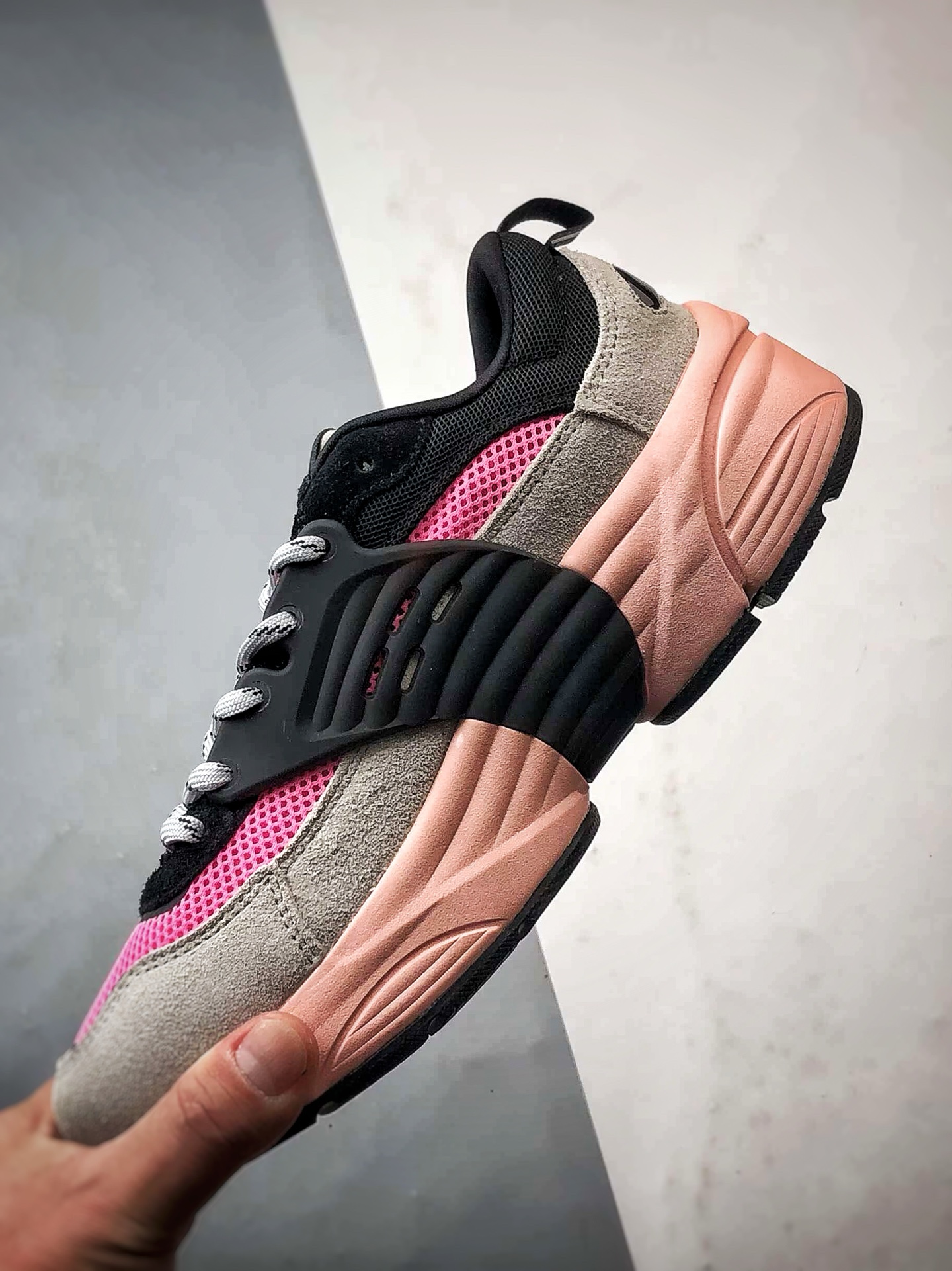 220 Jordan Trunner O/S 黑灰粉 复古经典百搭生活休闲鞋 IB3722-002